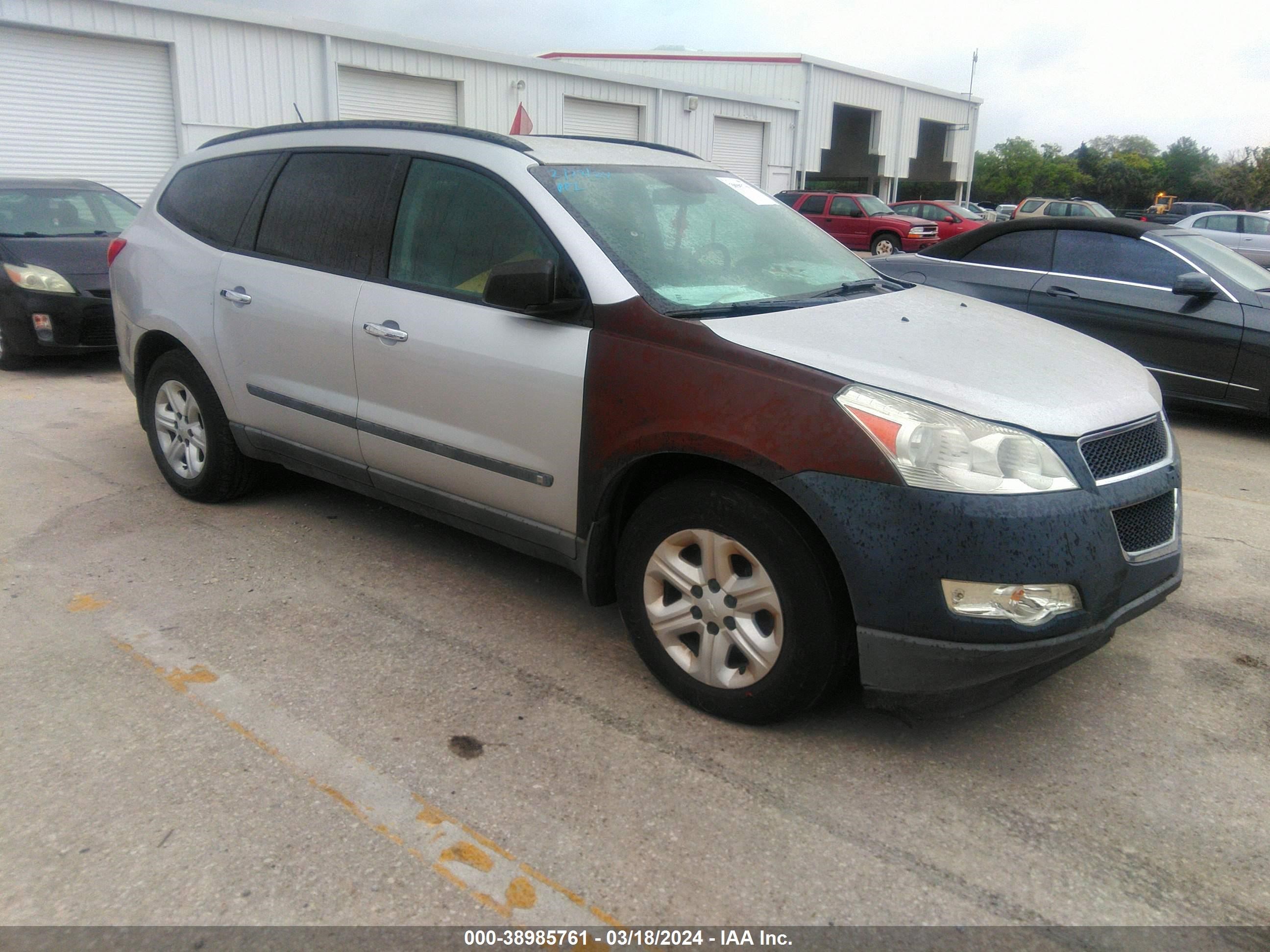 chevrolet traverse 2010 1gnlveedxas110106