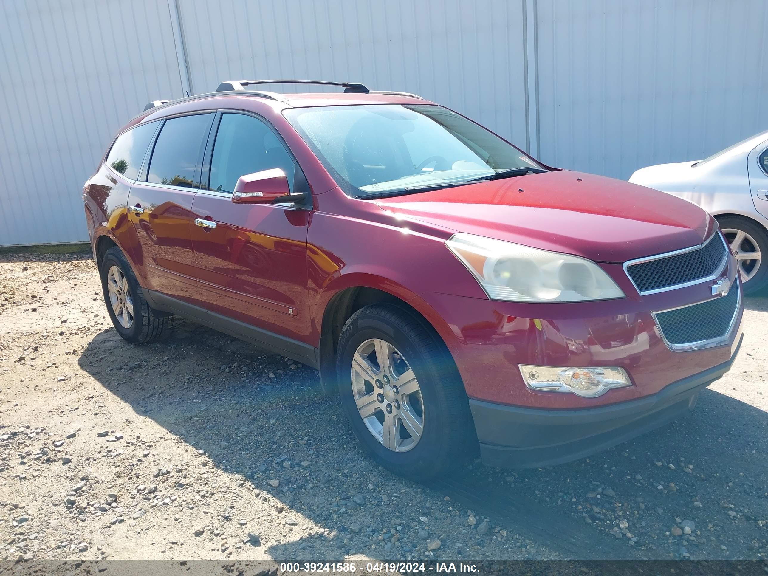 chevrolet traverse 2010 1gnlvfed0as151530