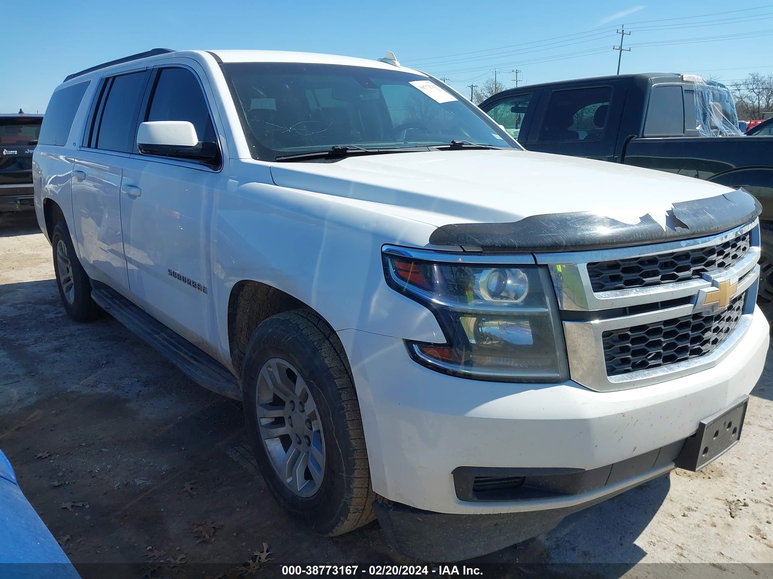 chevrolet suburban 2016 1gnscgec0gr180640