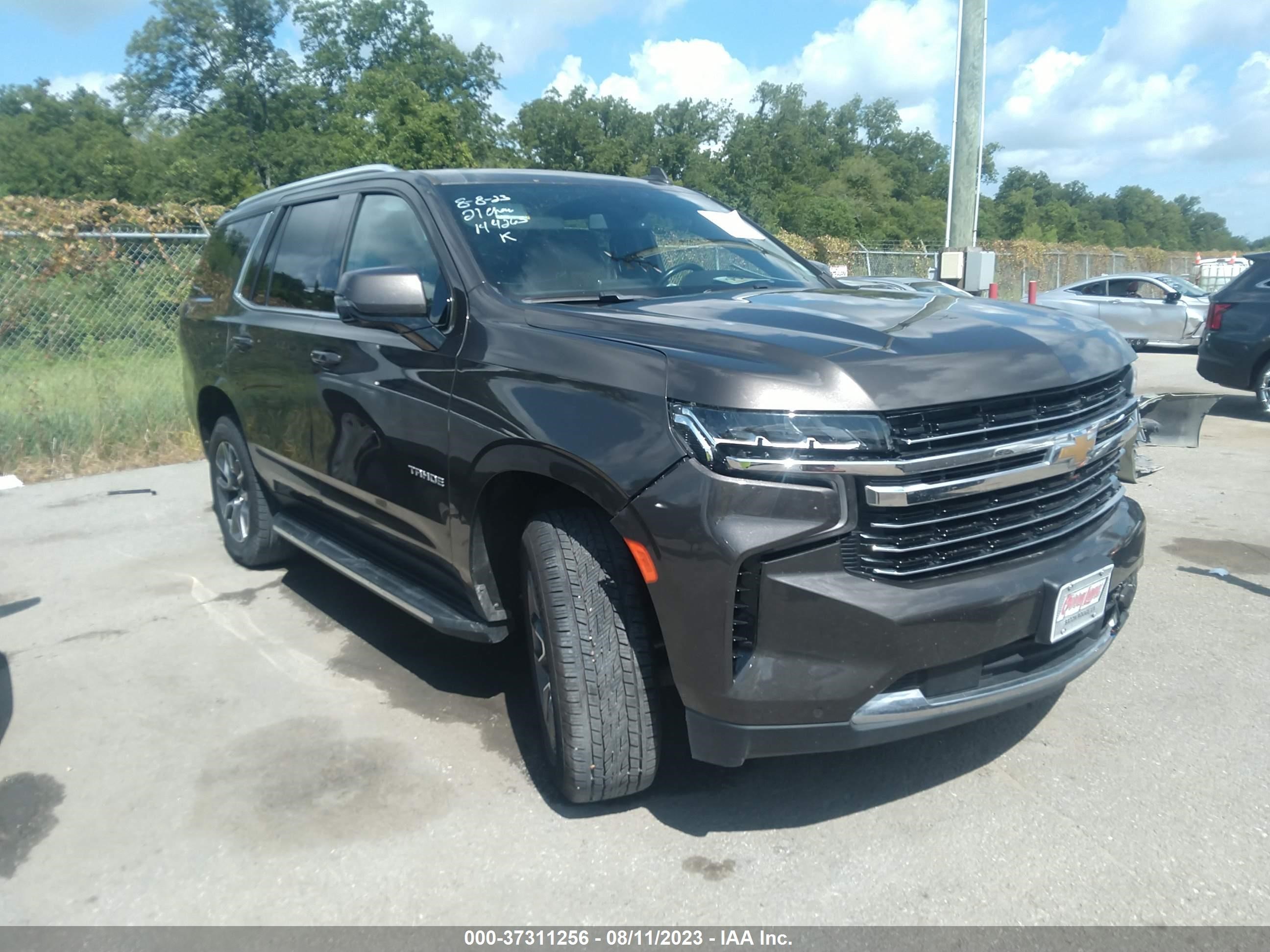 chevrolet tahoe 2021 1gnscnkd7mr144263