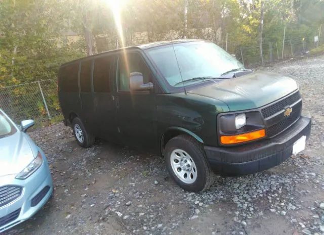 chevrolet express passenger 2014 1gnshbf45e1193701