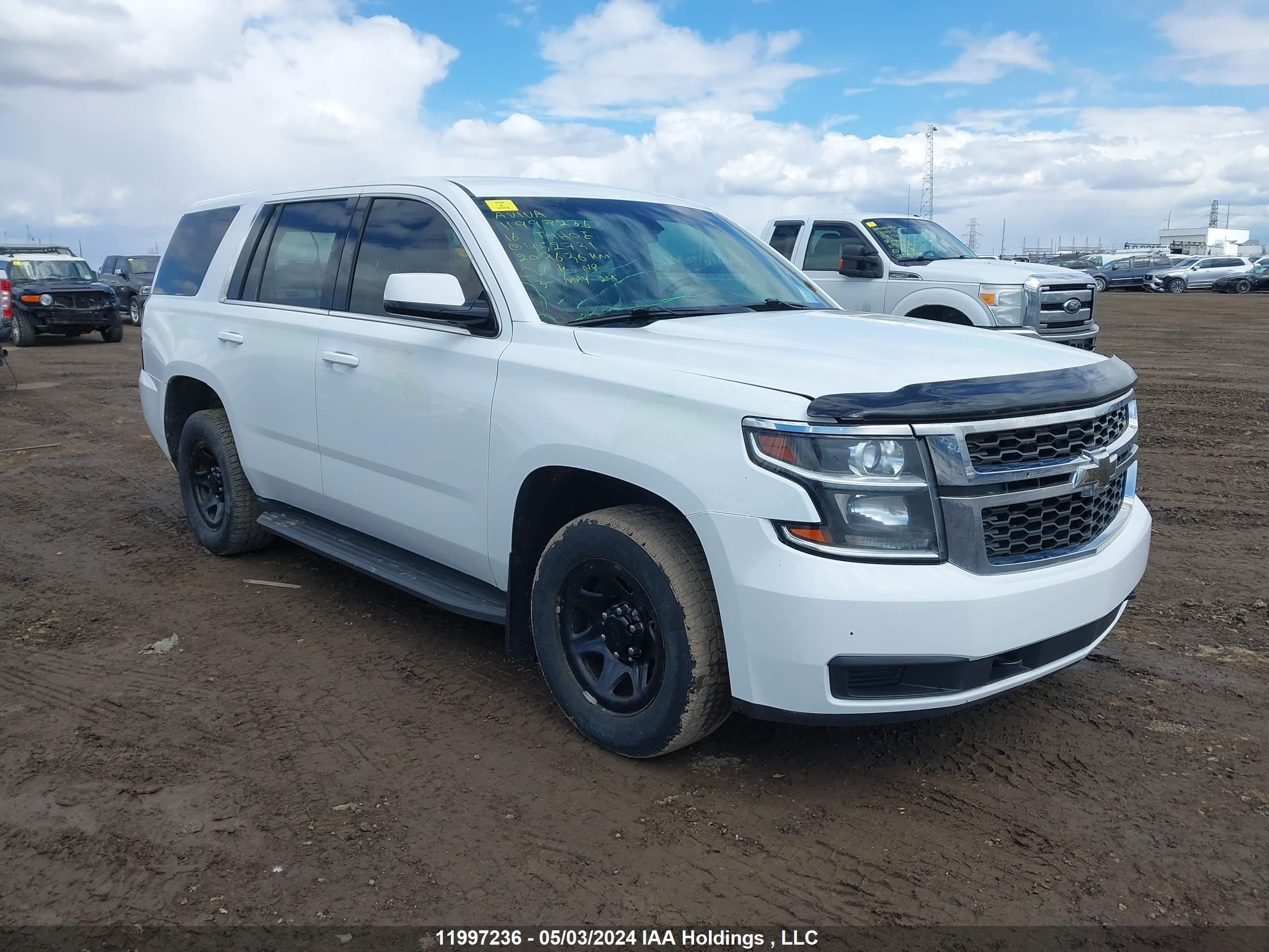 chevrolet tahoe 2016 1gnskdec3gr452731