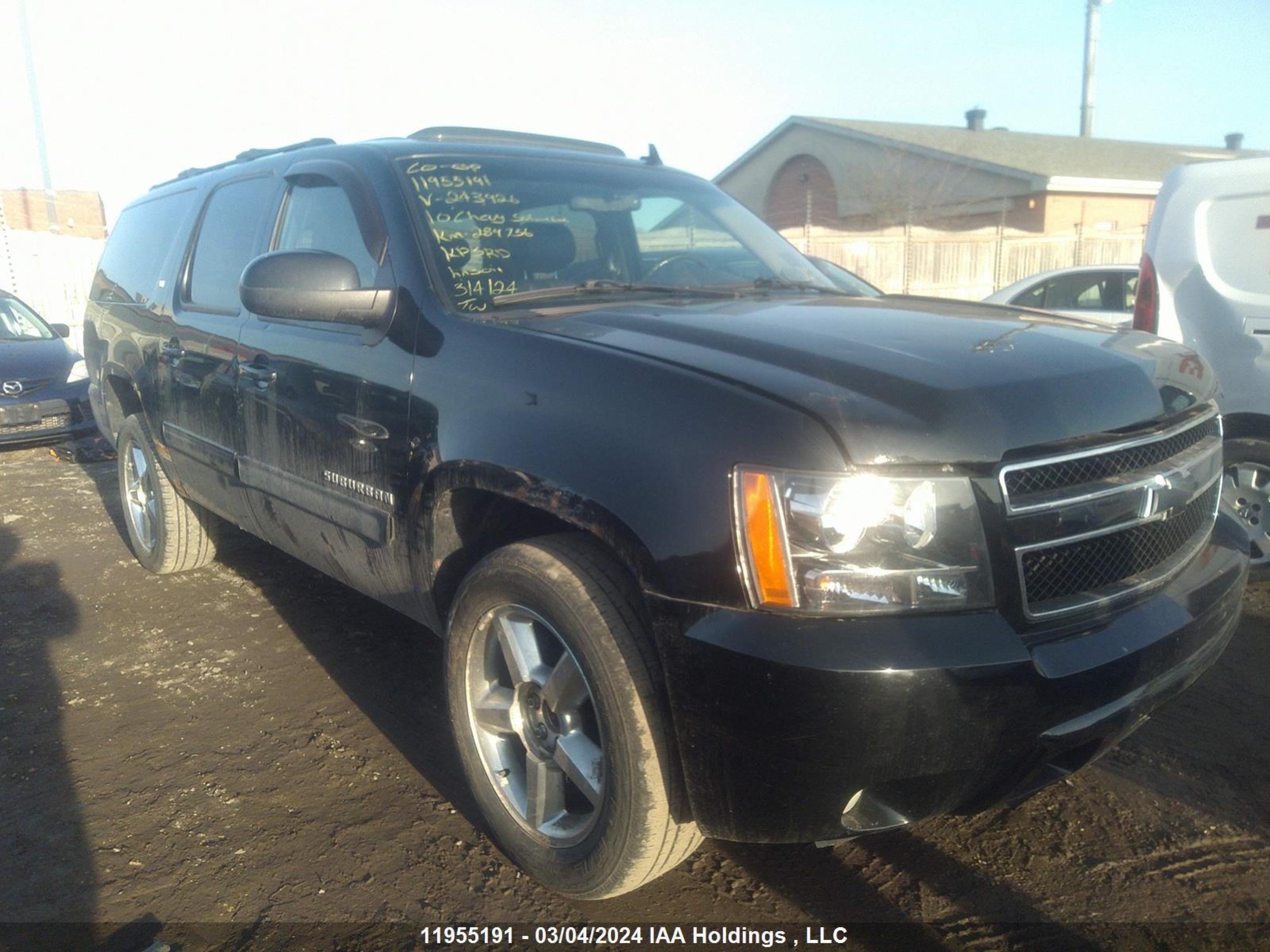 chevrolet suburban 2010 1gnukje35ar243926