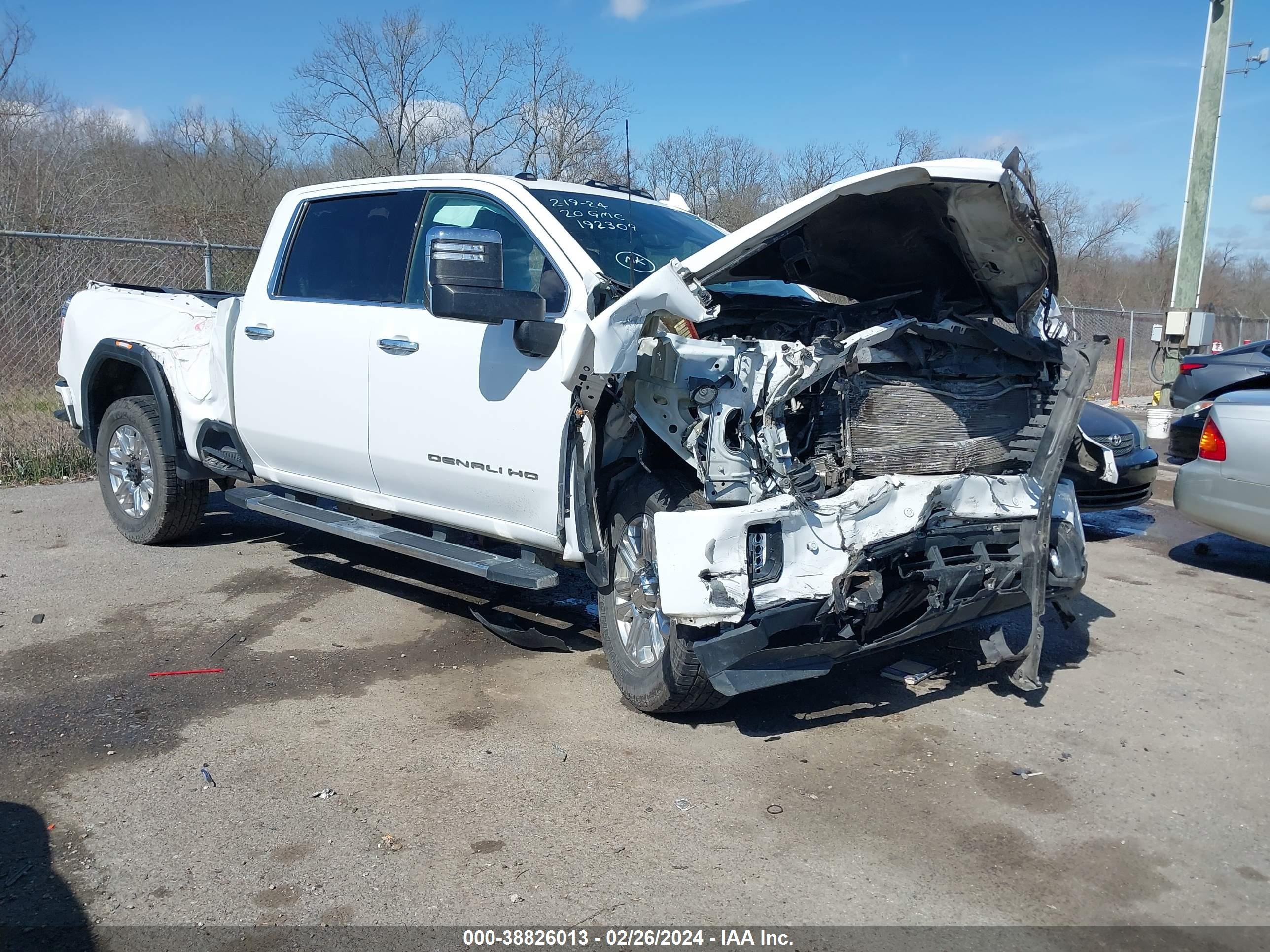 gmc sierra 2020 1gt49rey6lf192309