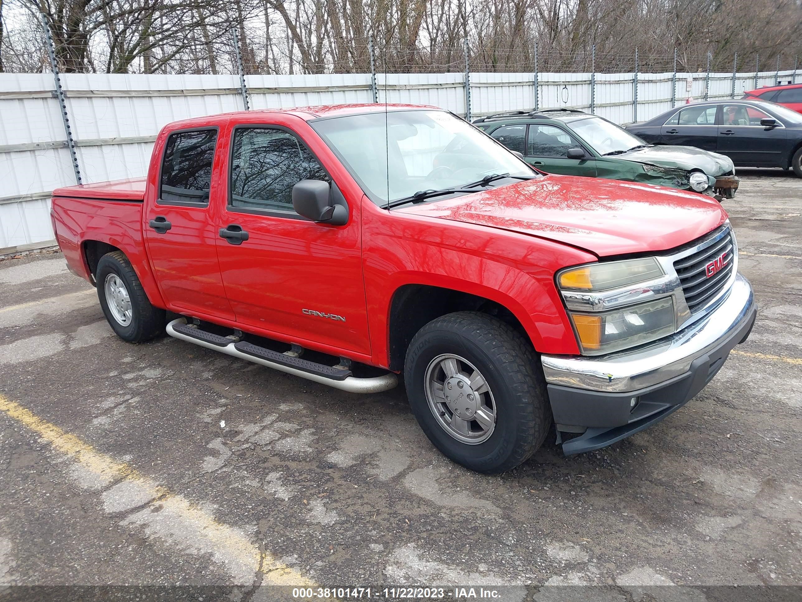 gmc canyon 2005 1gtcs136858104080