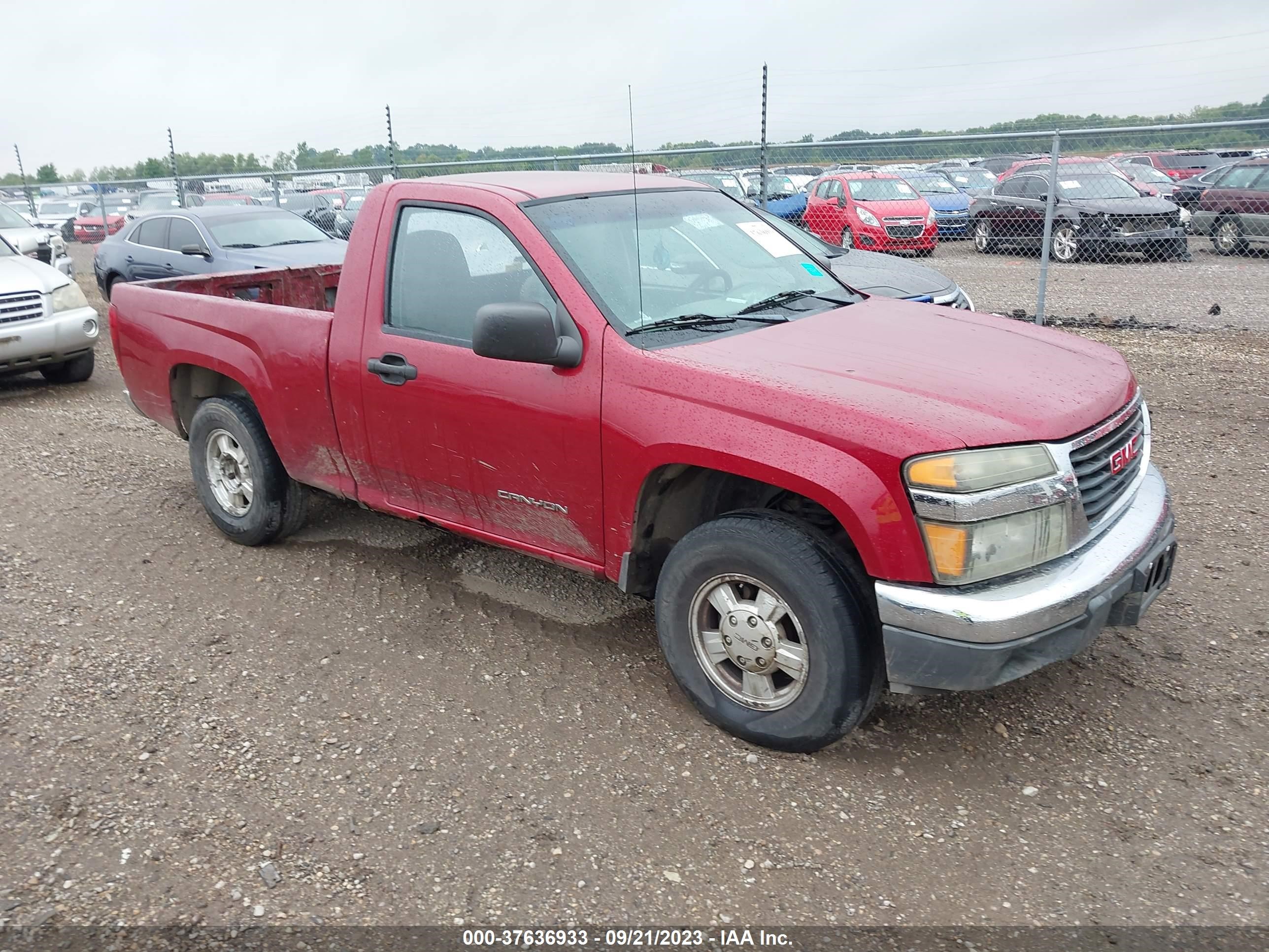 gmc canyon 2005 1gtcs148158263099