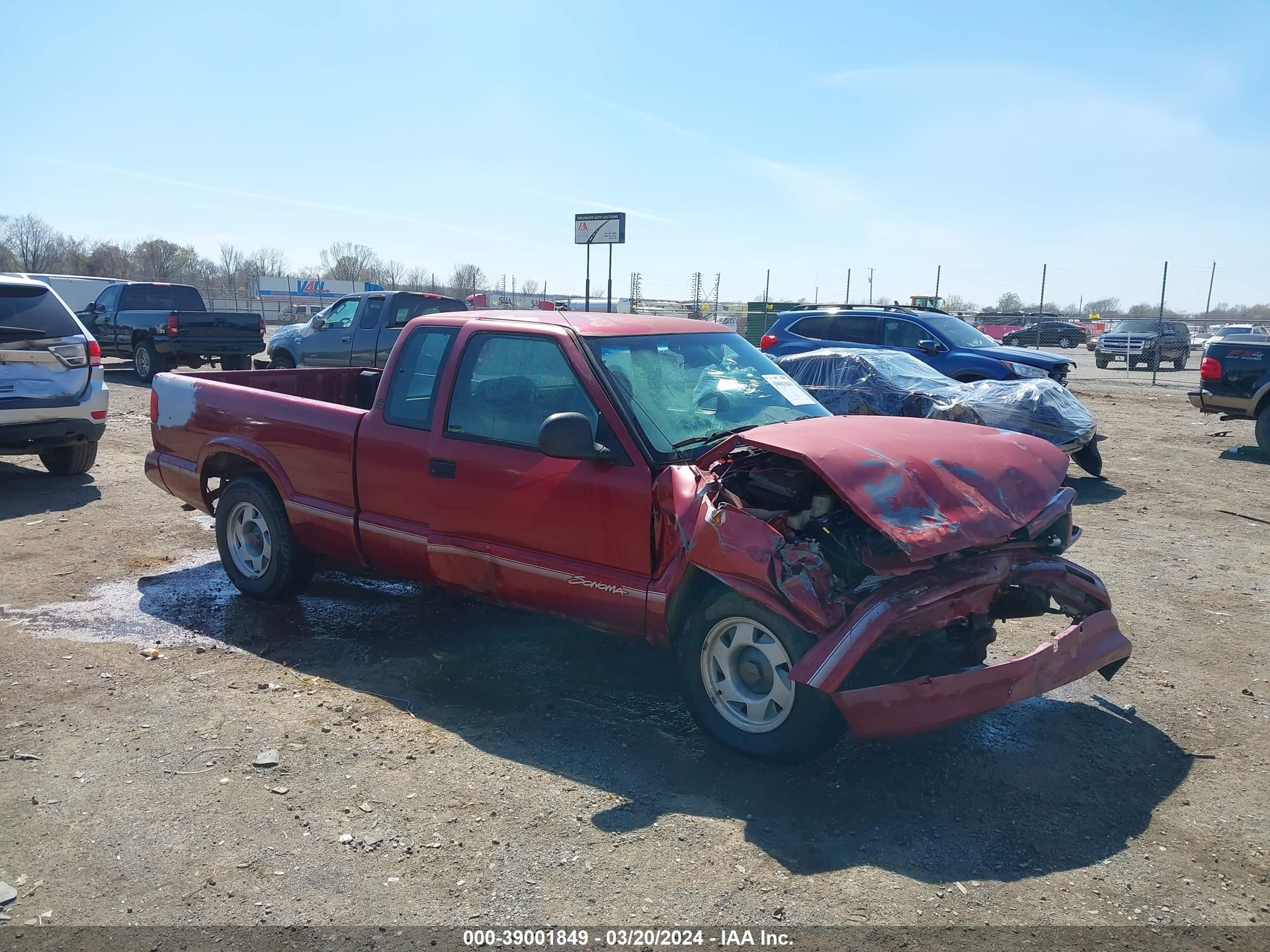 gmc sonoma 1996 1gtcs1942t8511217