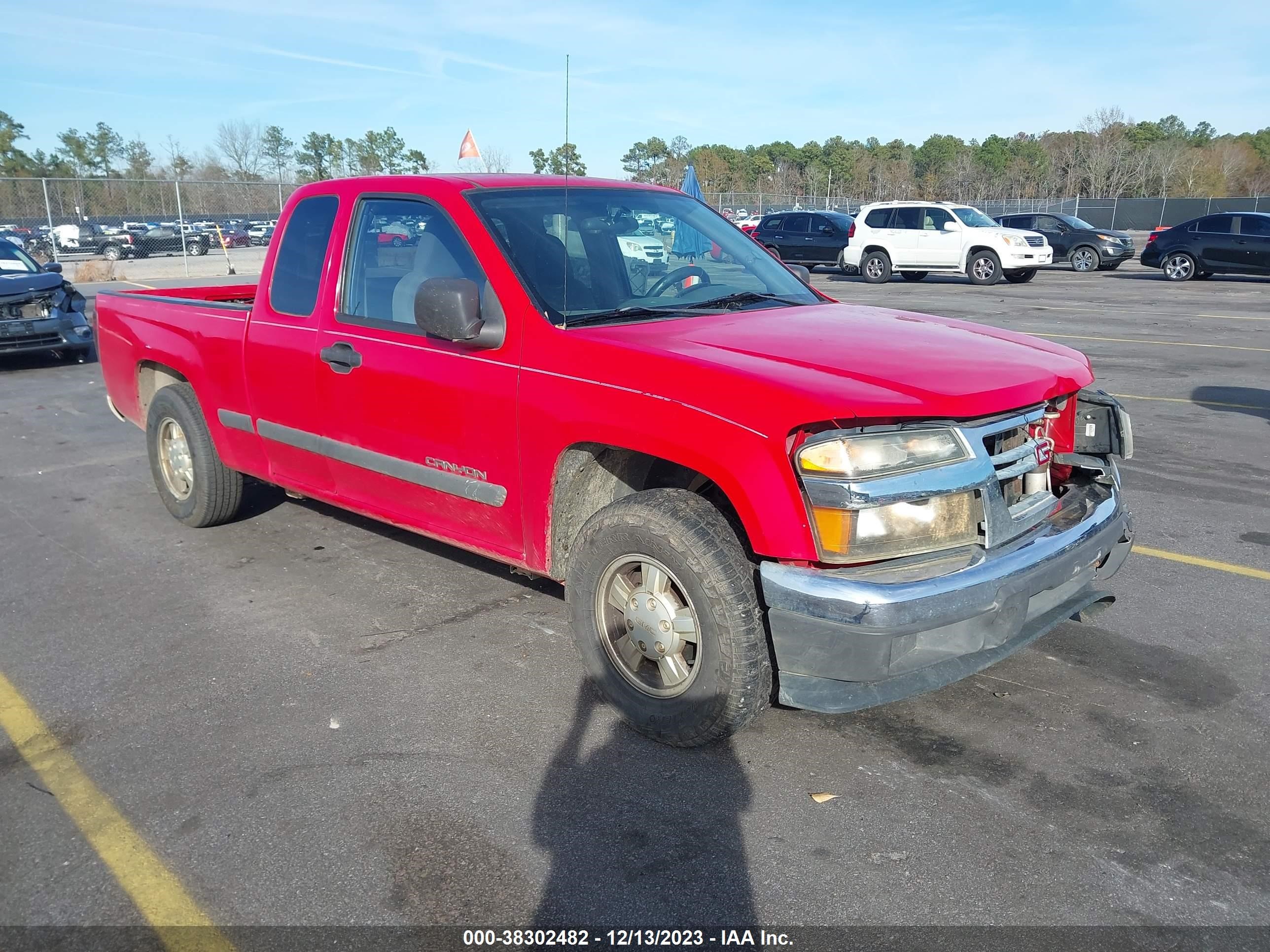 gmc canyon 2005 1gtcs196858100361