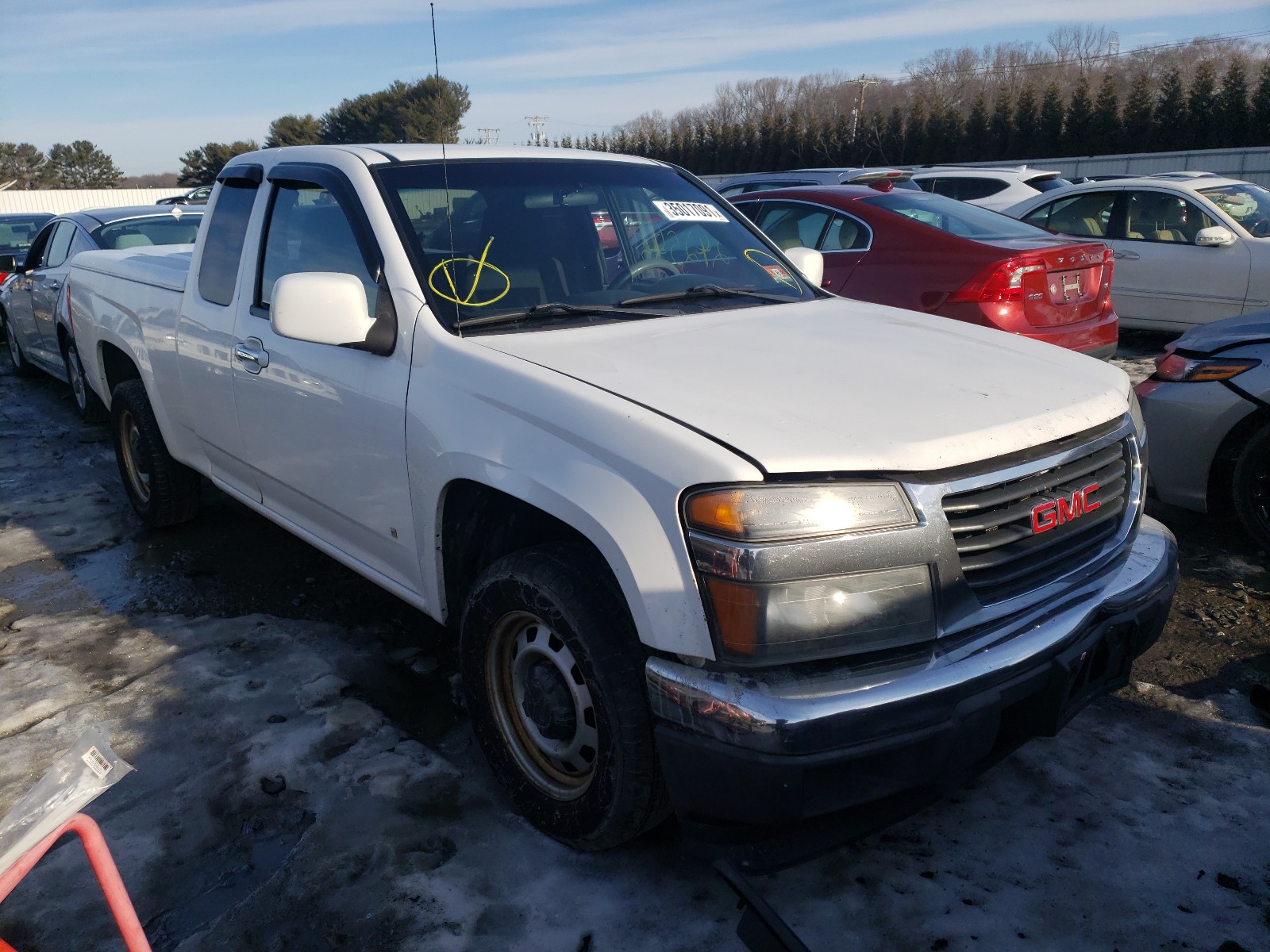 gmc canyon 2009 1gtcs19e198140696