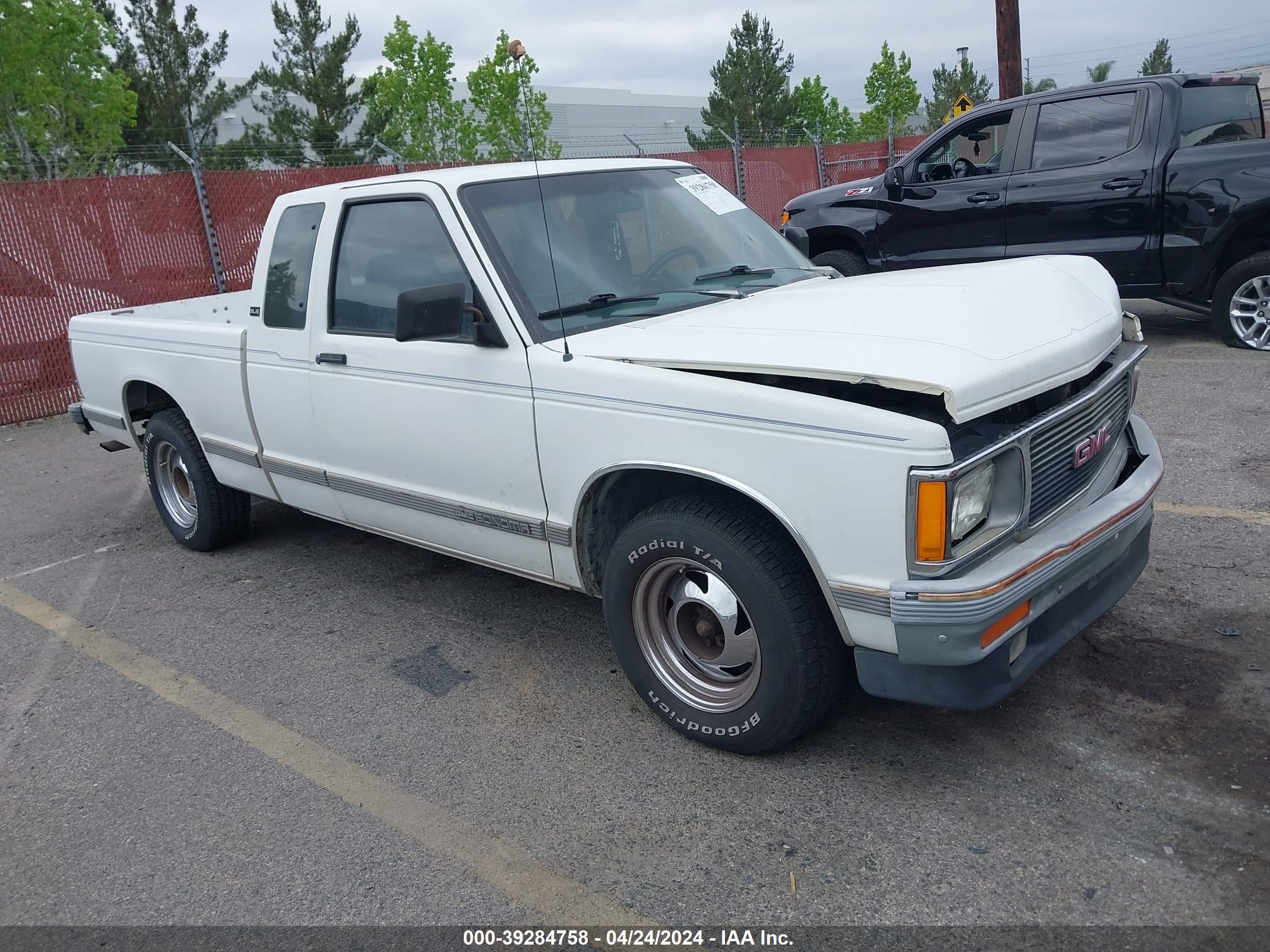 gmc sonoma 1991 1gtcs19z6m8537185