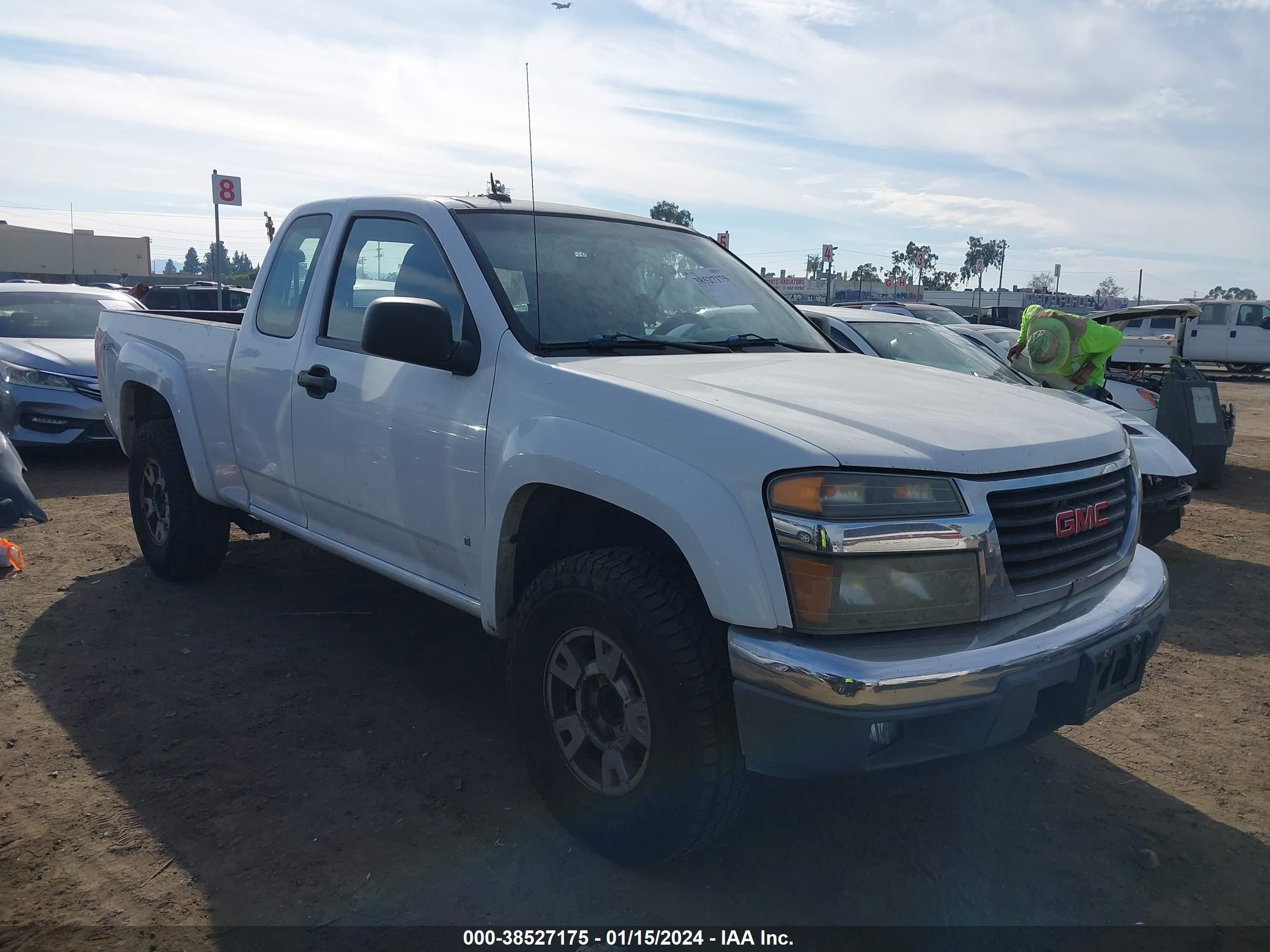 gmc canyon 2008 1gtds19e588178662