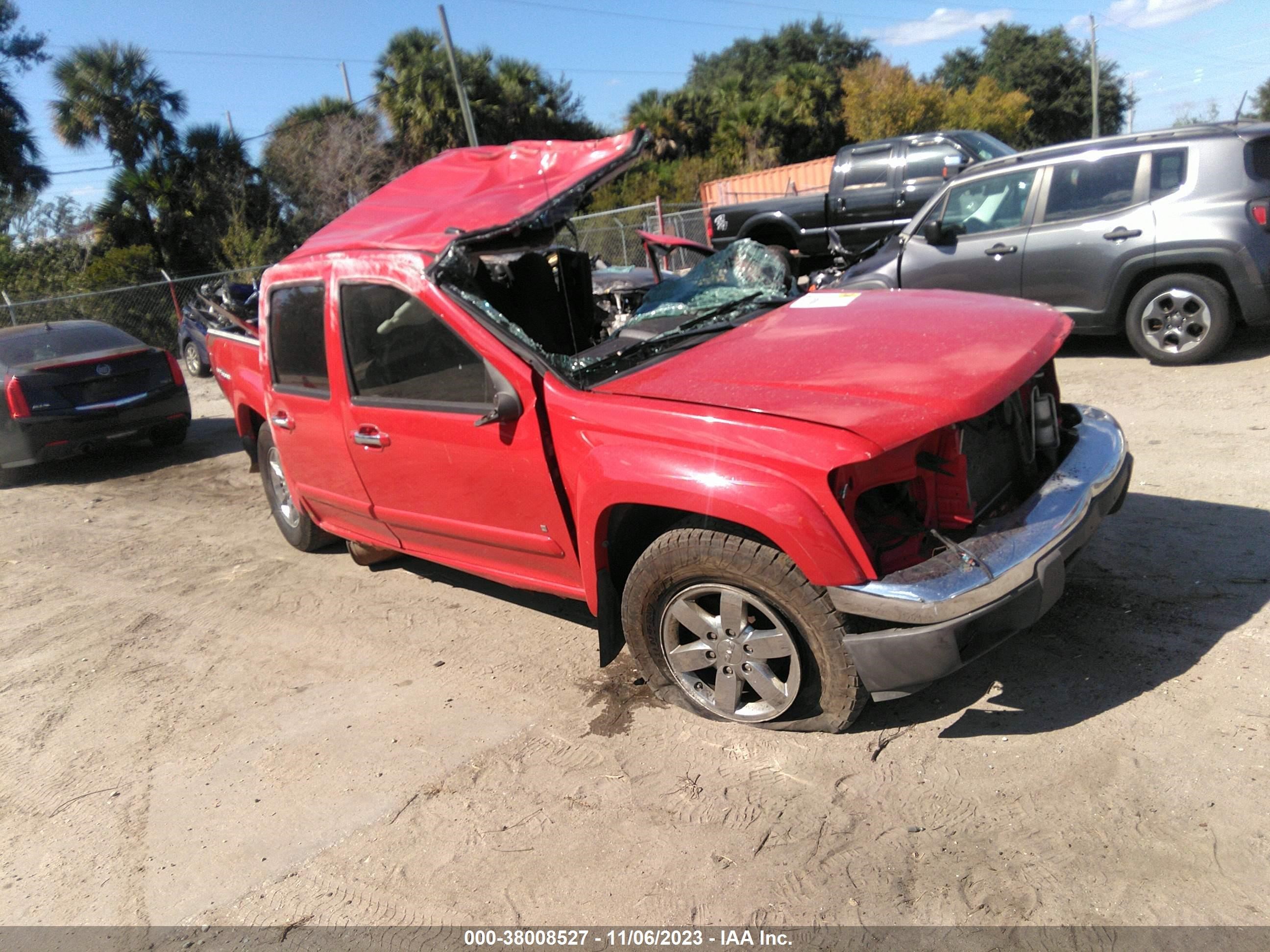 gmc canyon 2009 1gtdt13e098136908