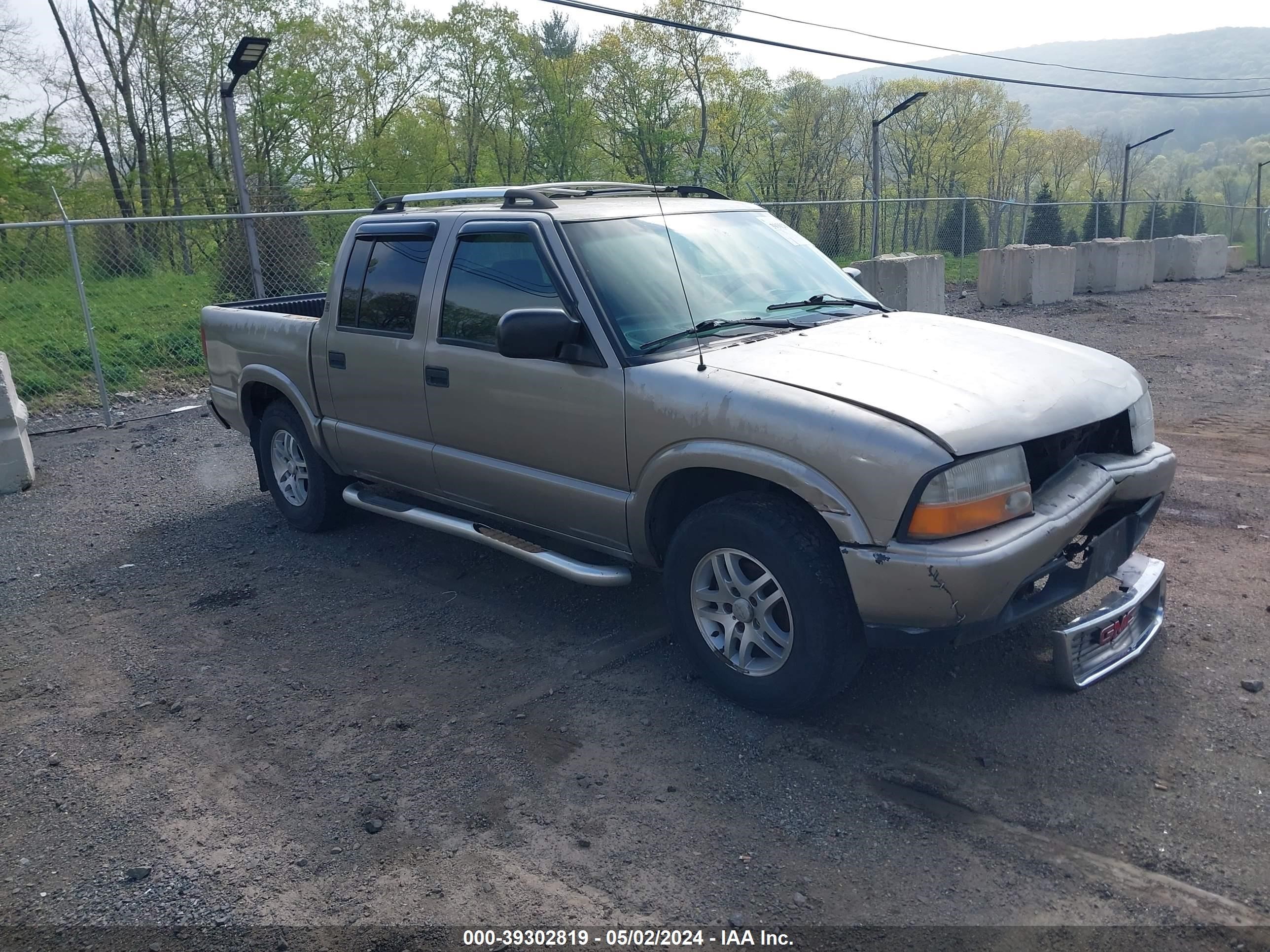 gmc sonoma 2003 1gtdt13x03k131655