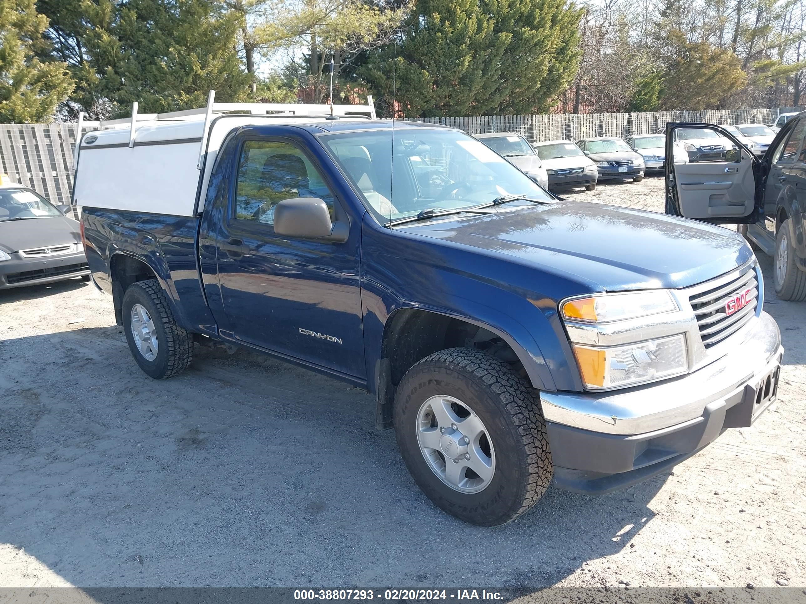 gmc canyon 2004 1gtdt146448212579