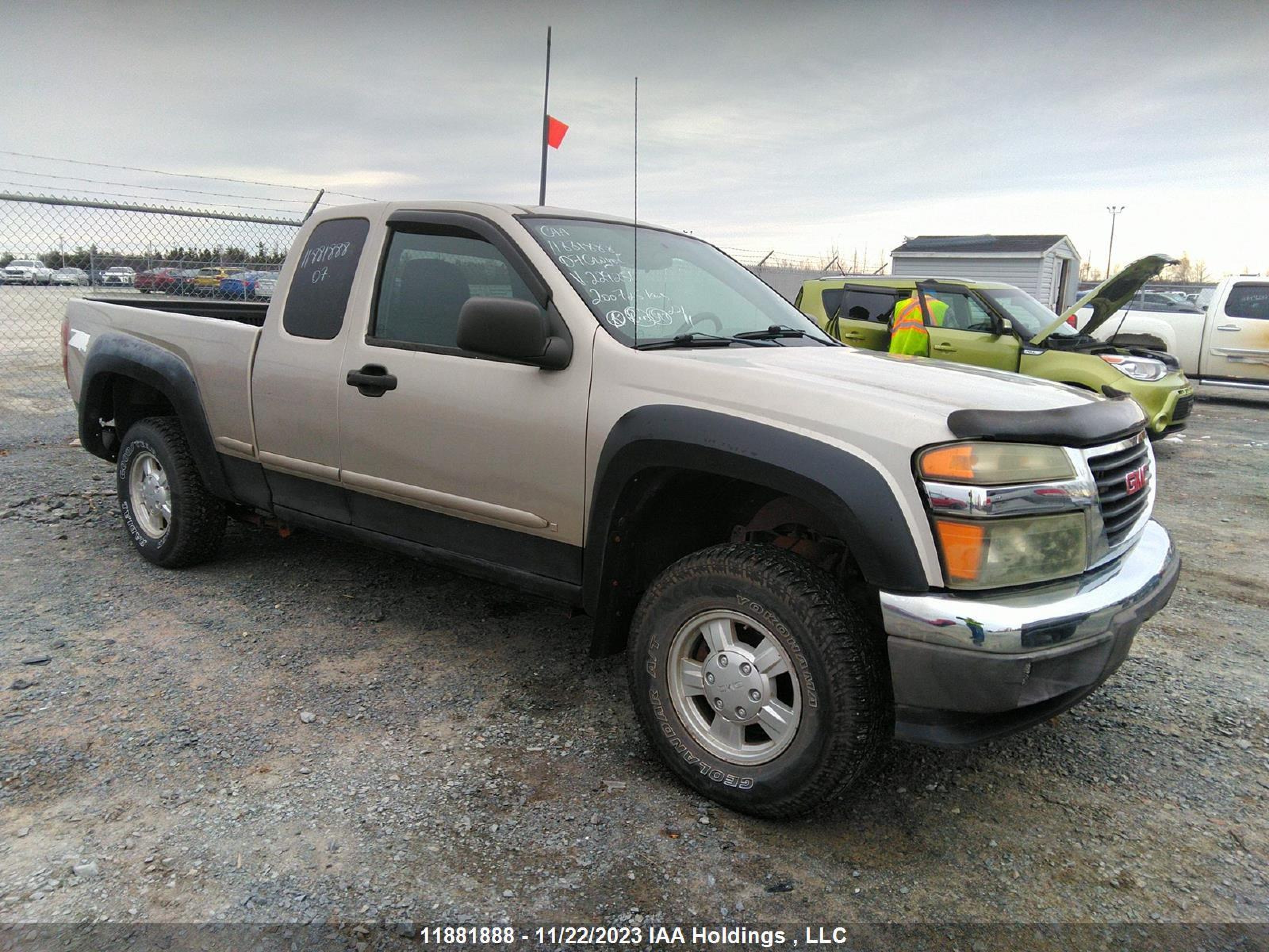 gmc canyon 2007 1gtdt19e578229251