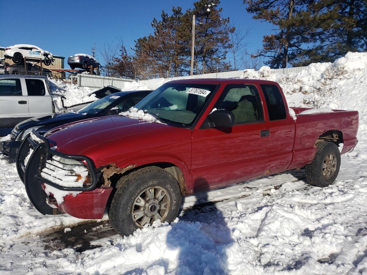 gmc sonoma 2002 1gtdt19w028244452