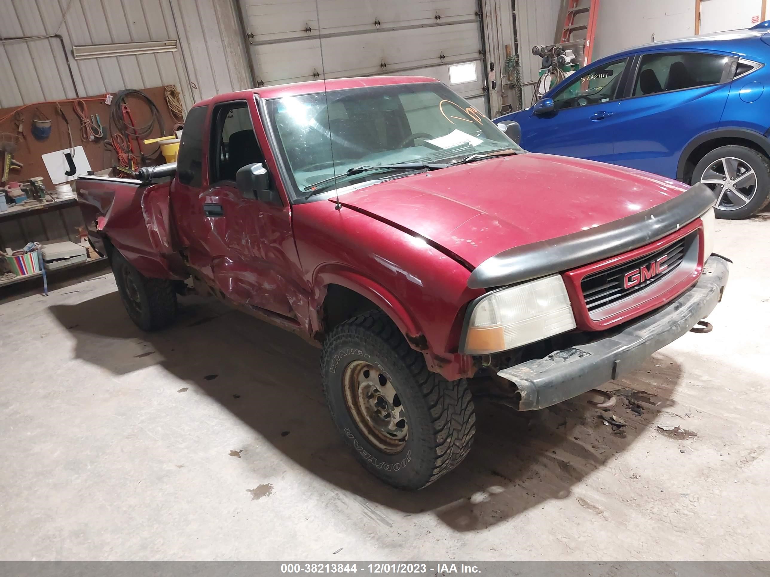 gmc sonoma 2001 1gtdt19w118158503