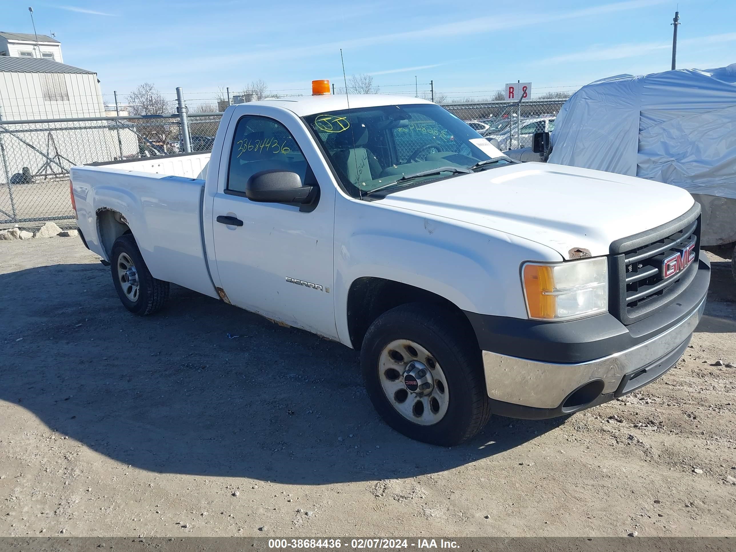 gmc sierra 2008 1gtec14028z233818