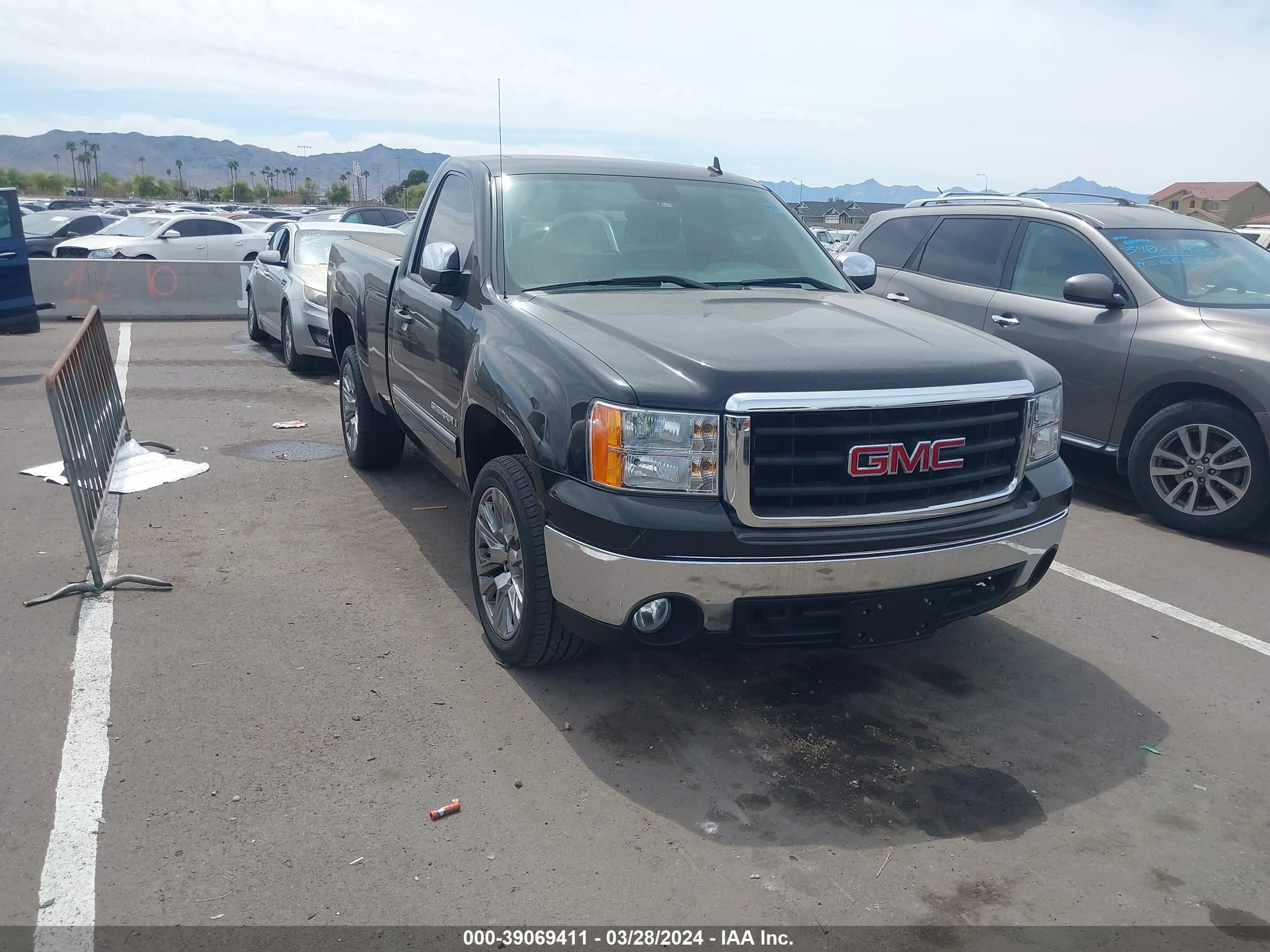 gmc sierra 2007 1gtec14097z563549