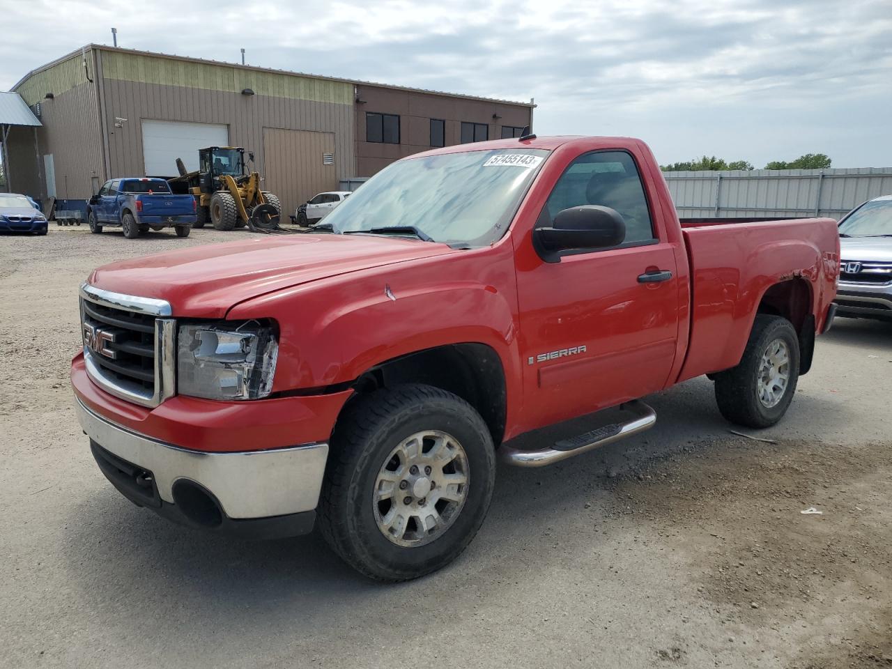 gmc sierra 2007 1gtec14097z650612