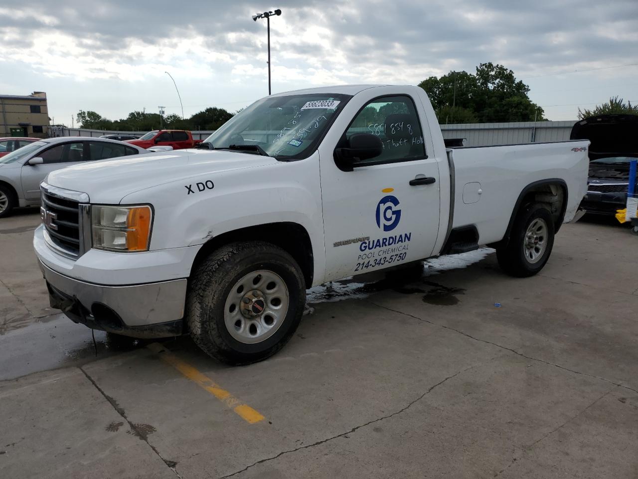 gmc sierra 2008 1gtec14c18z900629