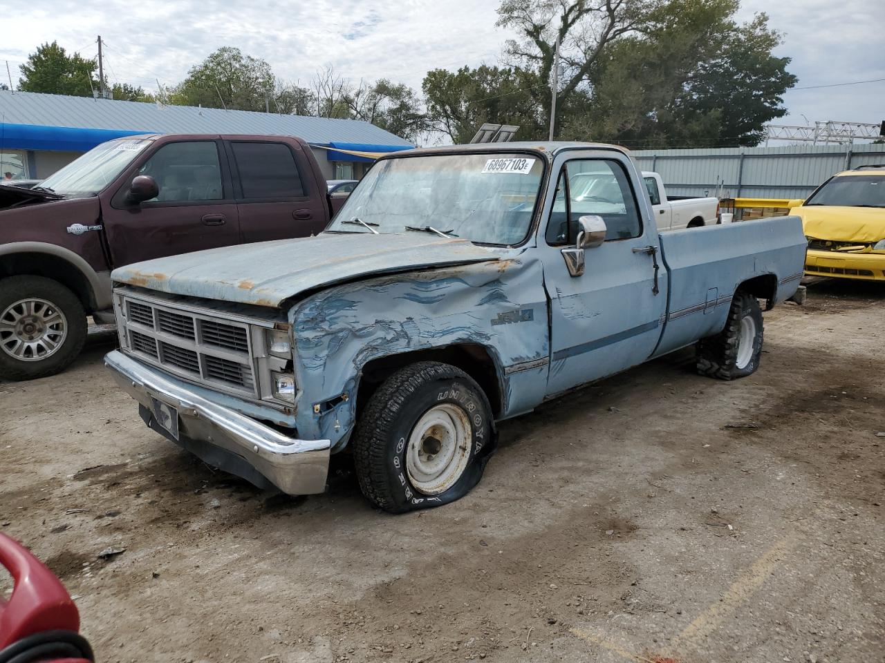 gmc all 1983 1gtec14h6dj514406