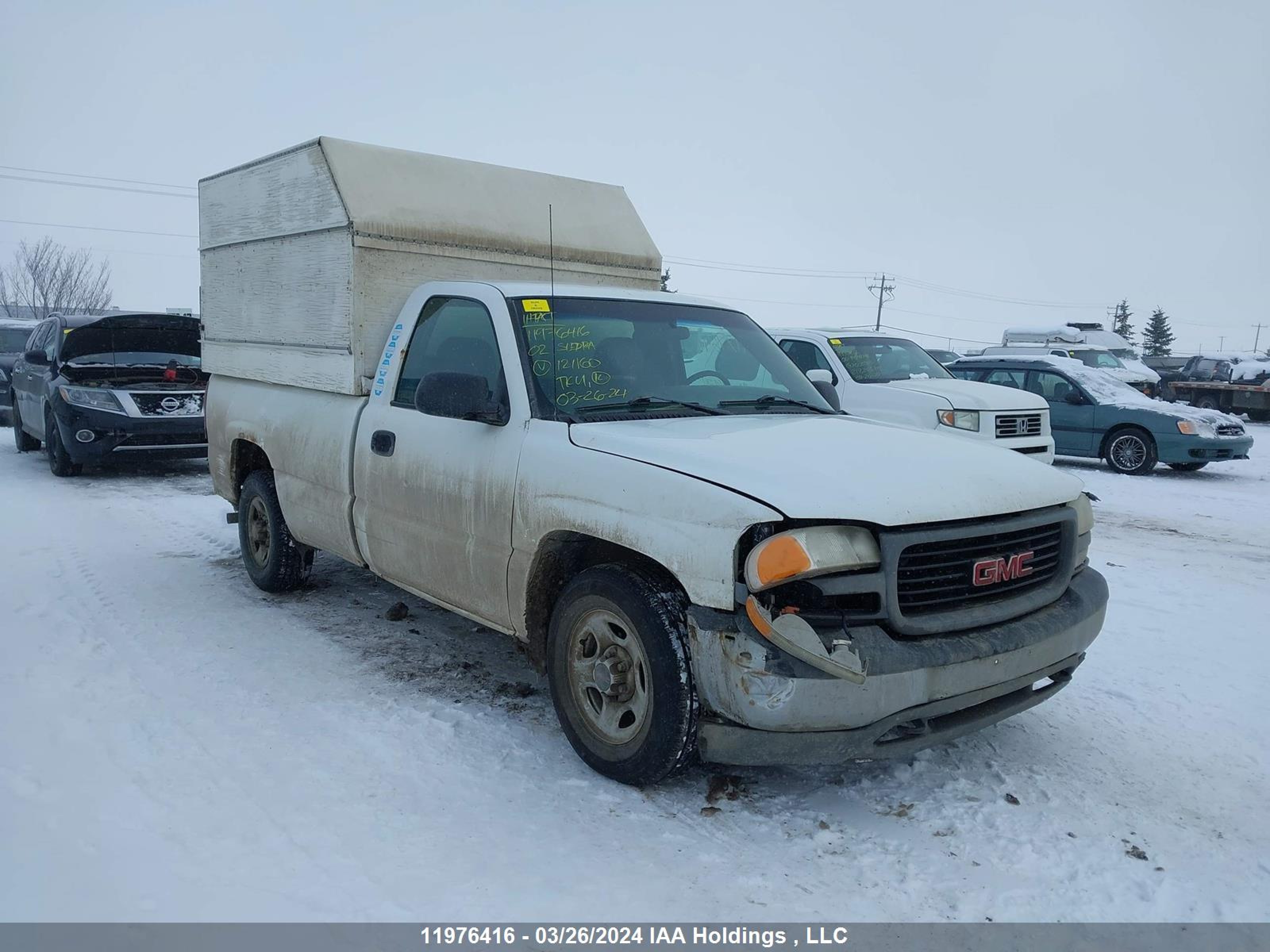 gmc sierra 2002 1gtec14v22e121160