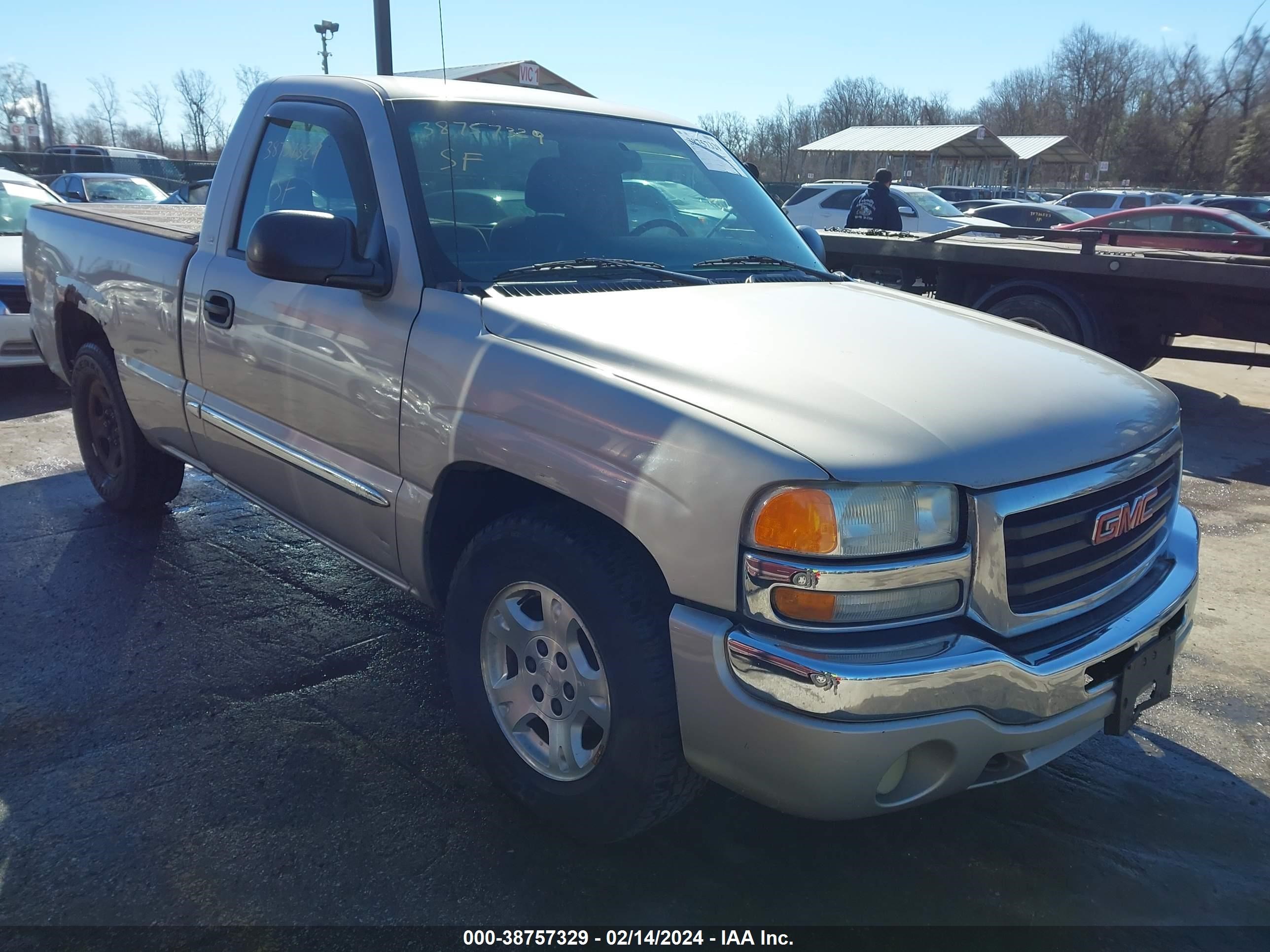 gmc sierra 2004 1gtec14v44z195160