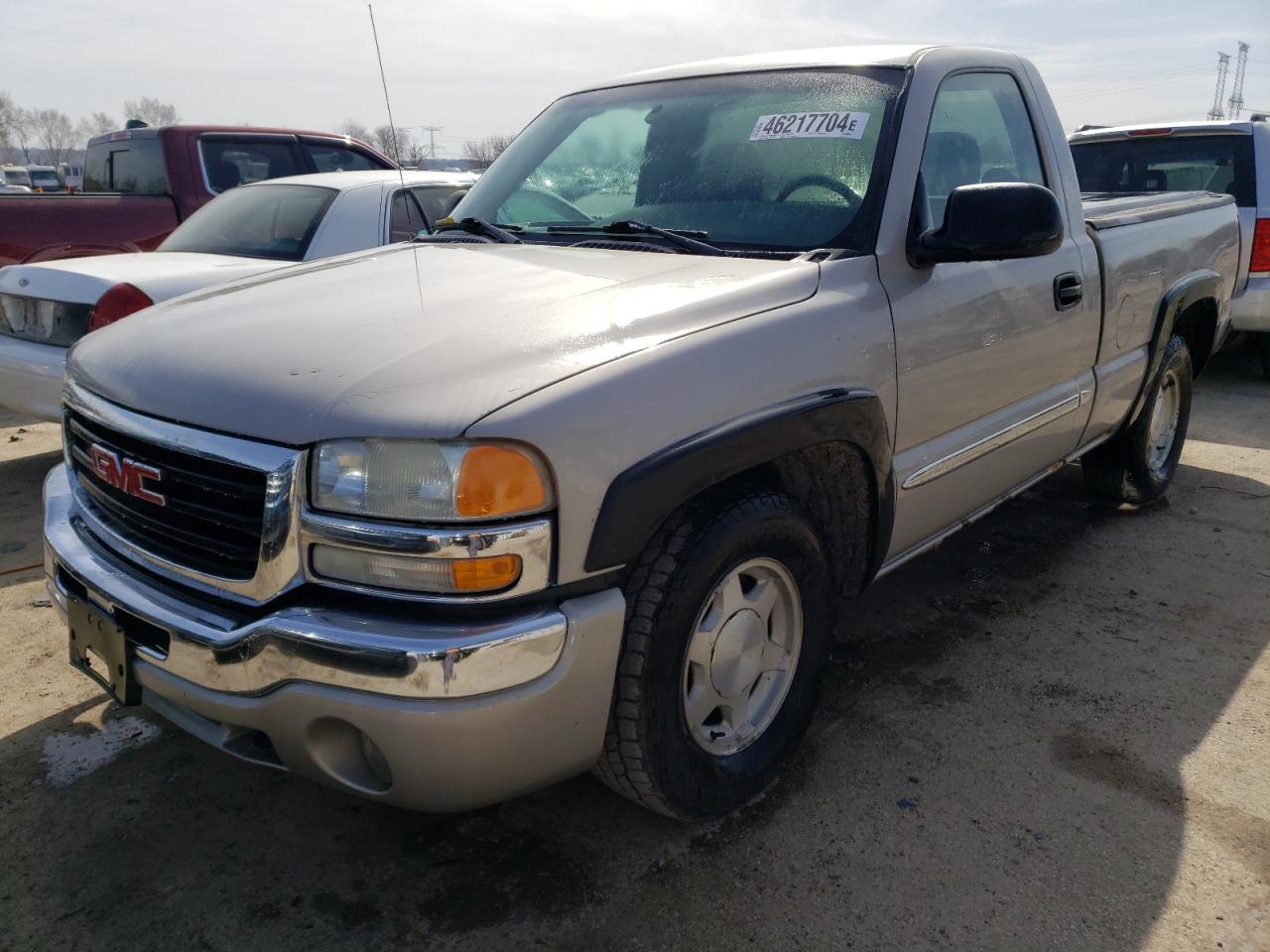 gmc sierra 2004 1gtec14v74z262690