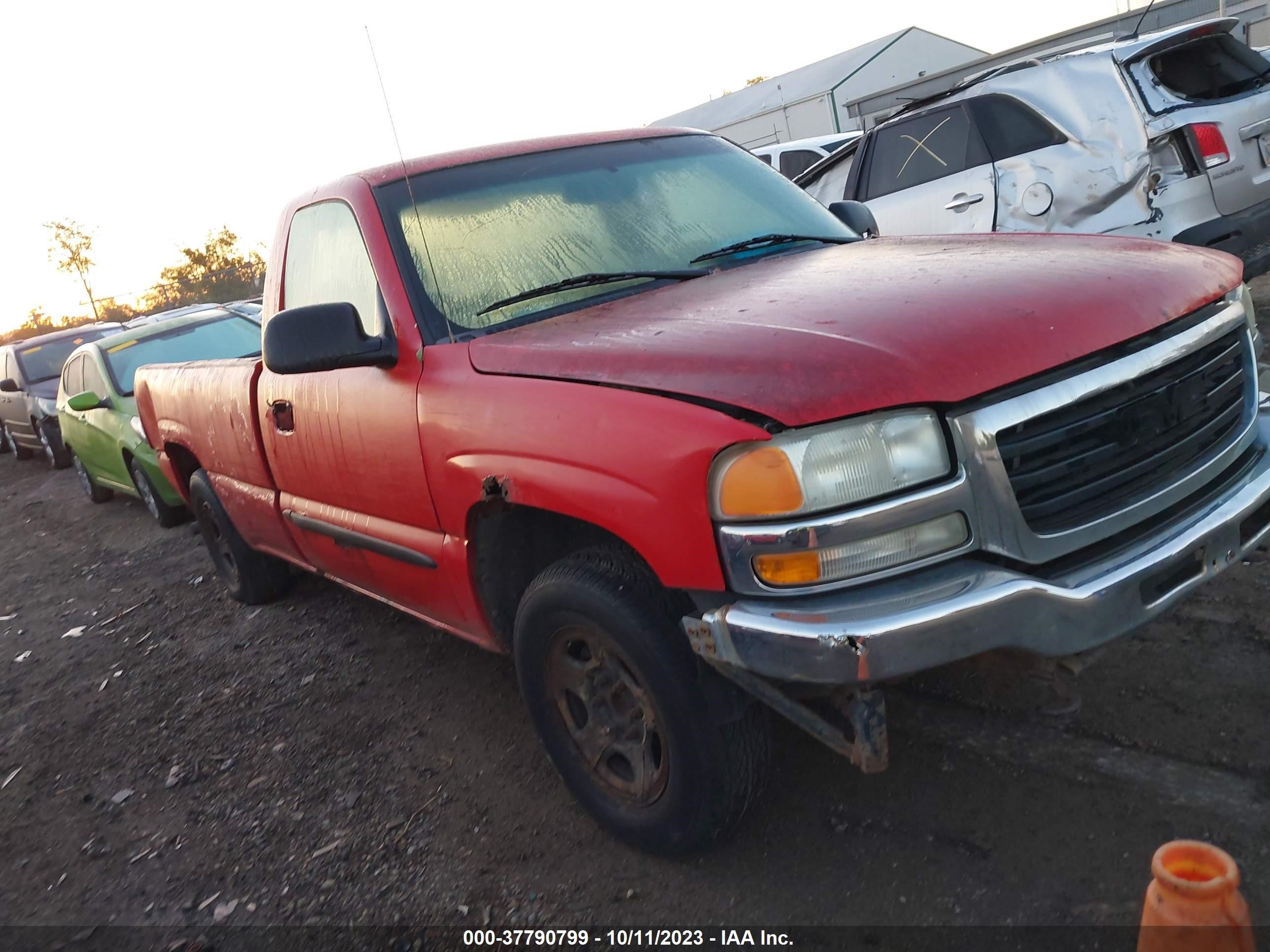 gmc sierra 2003 1gtec14v93z218267