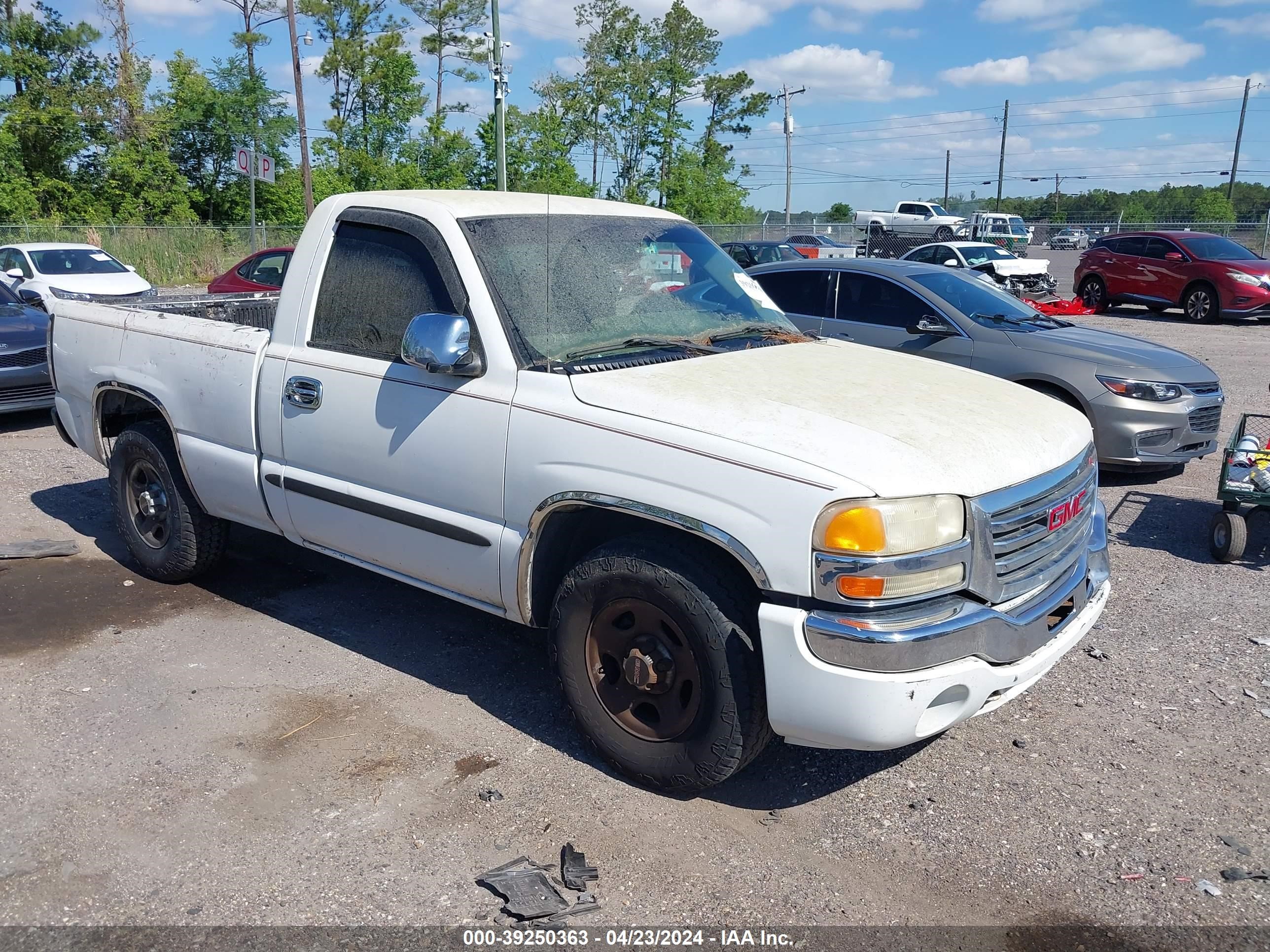 gmc sierra 2003 1gtec14x13z145266