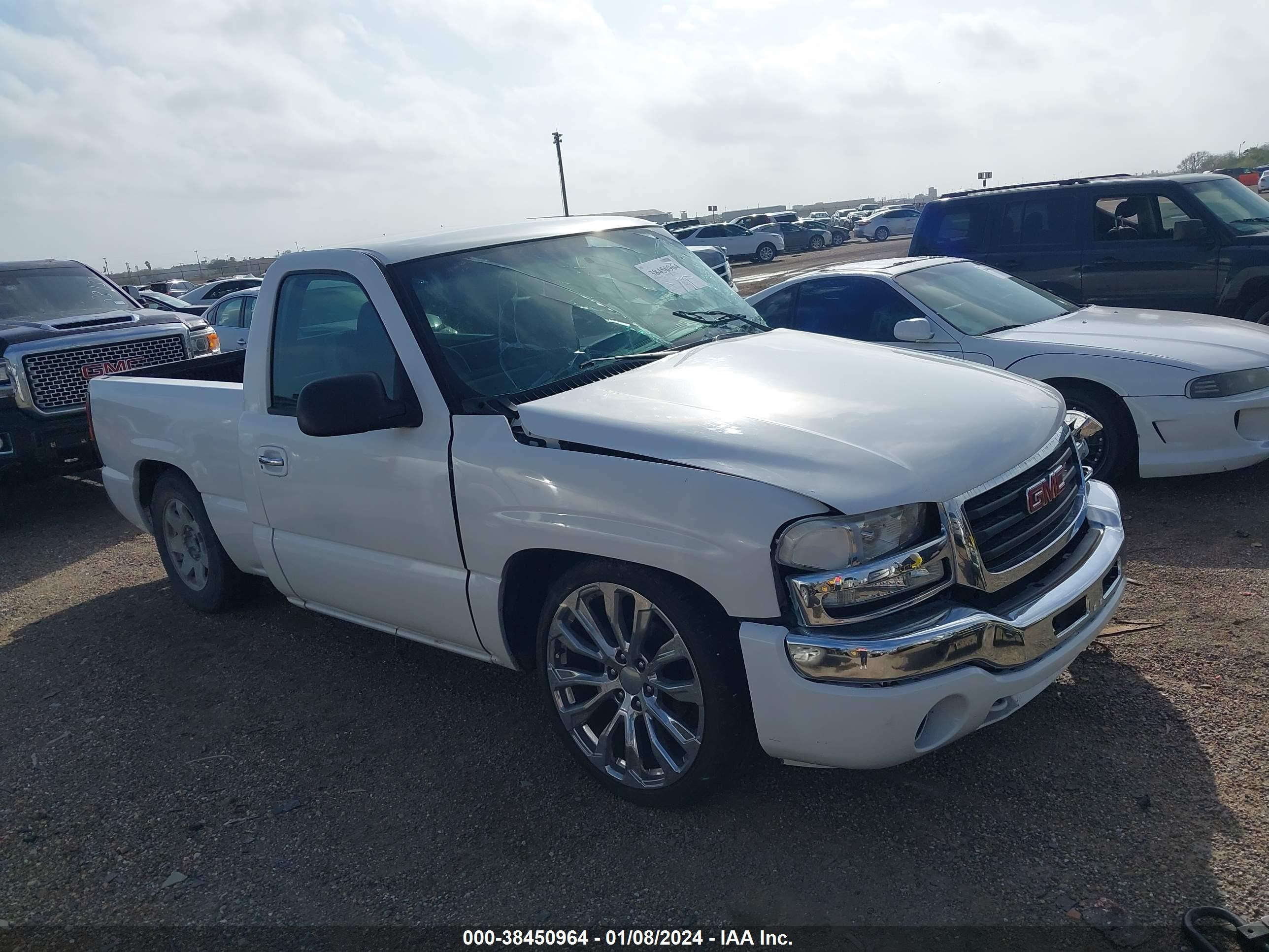 gmc sierra 2006 1gtec14x36z142602