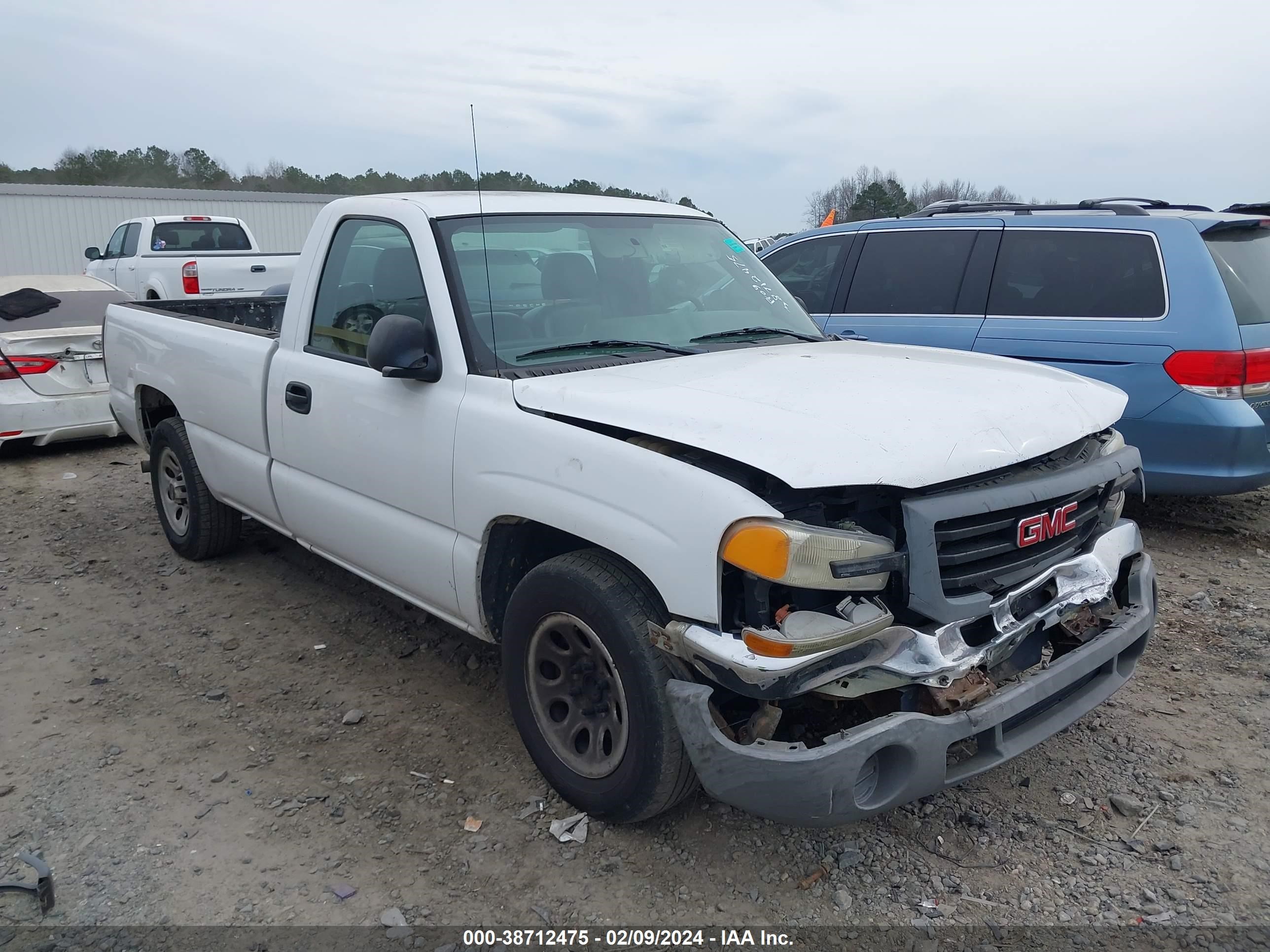 gmc sierra 2005 1gtec14x45z213675