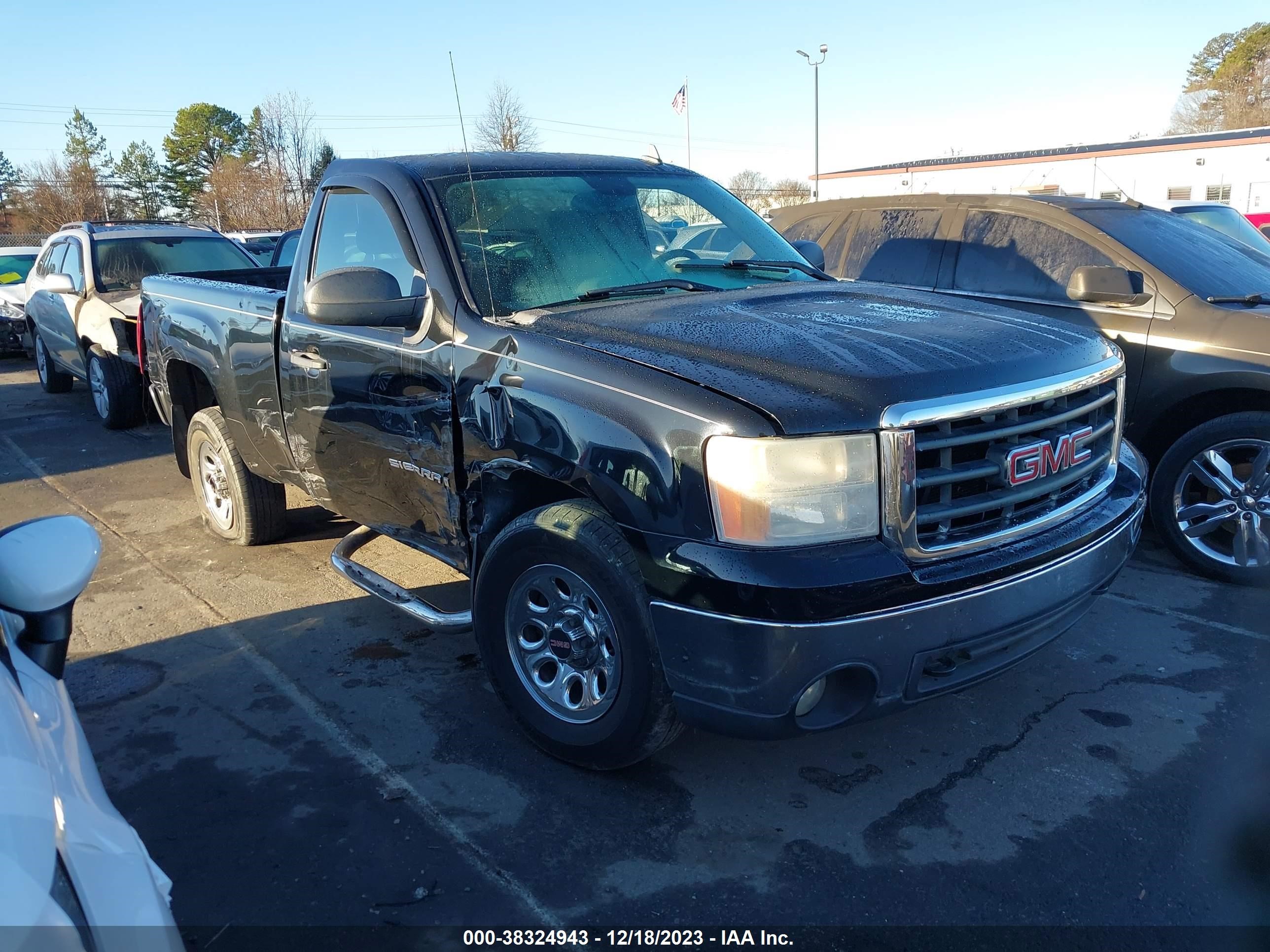 gmc sierra 2009 1gtec14x79z229620