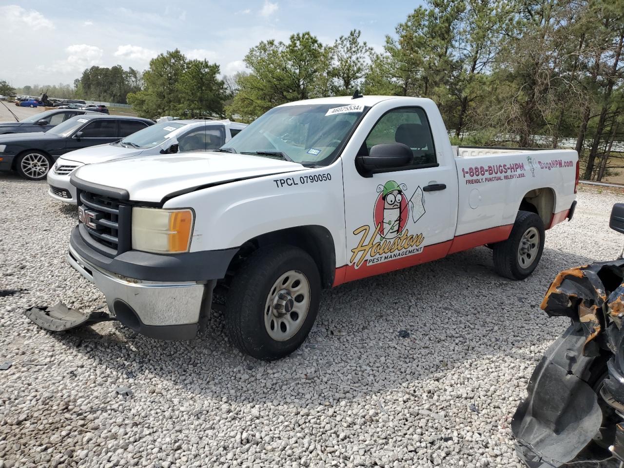 gmc sierra 2009 1gtec14x89z225690