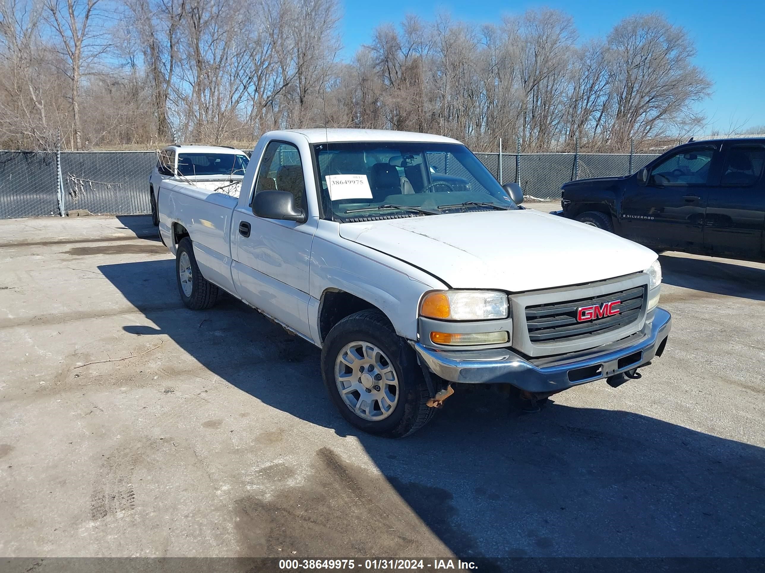 gmc sierra 2007 1gtec14xx7z152397