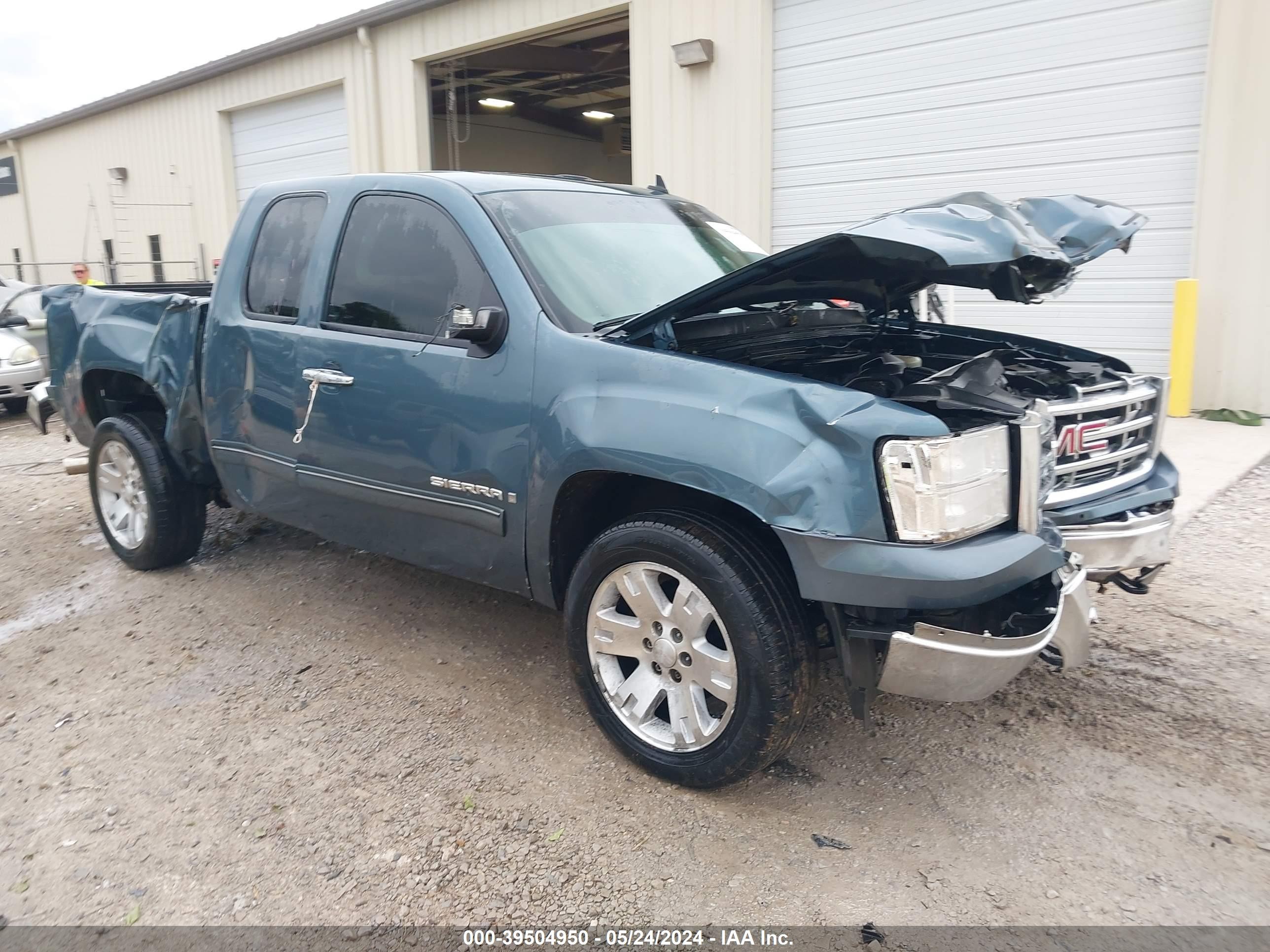 gmc sierra 2007 1gtec19097z508074