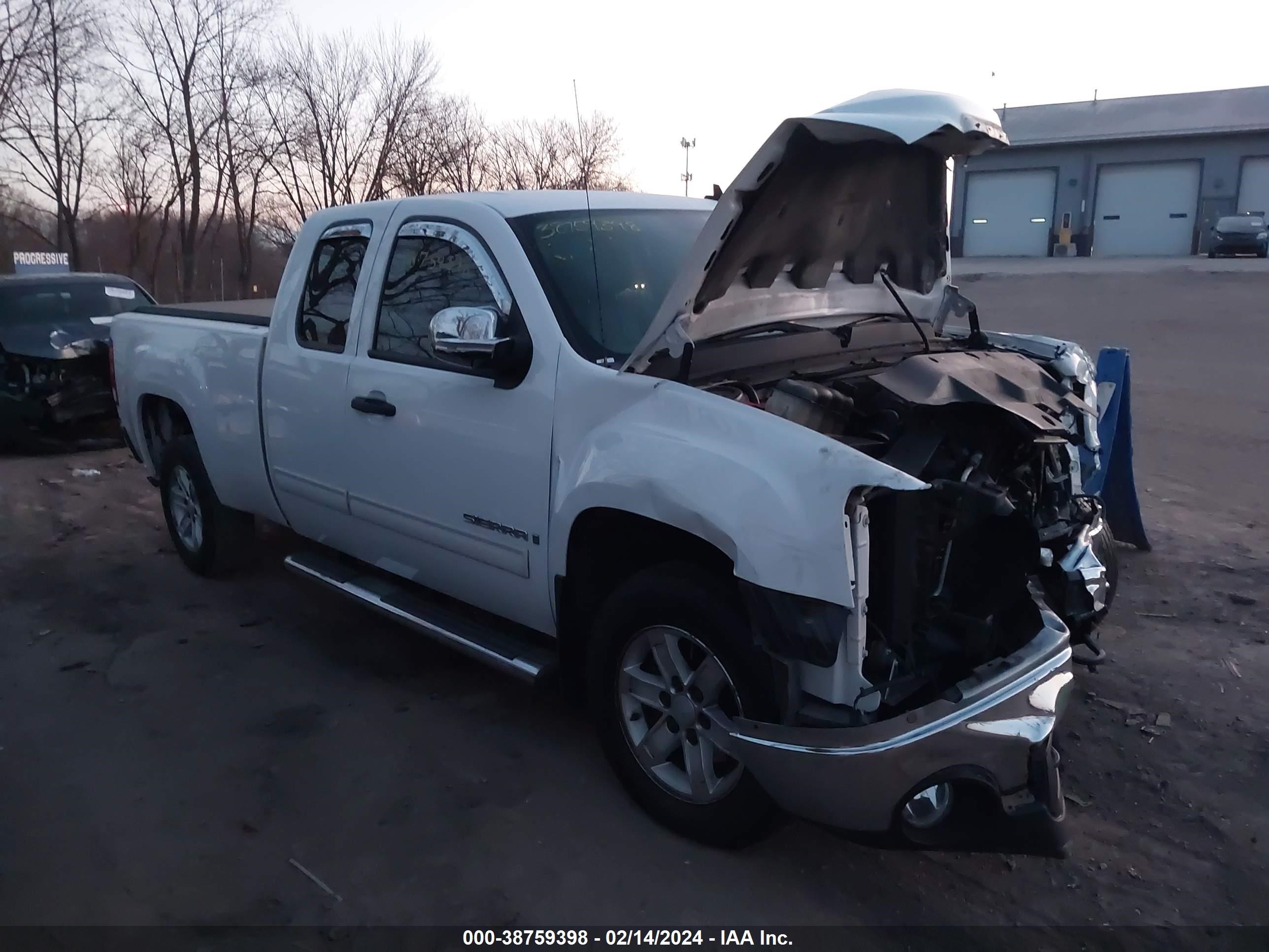 gmc sierra 2008 1gtec19j98z191102