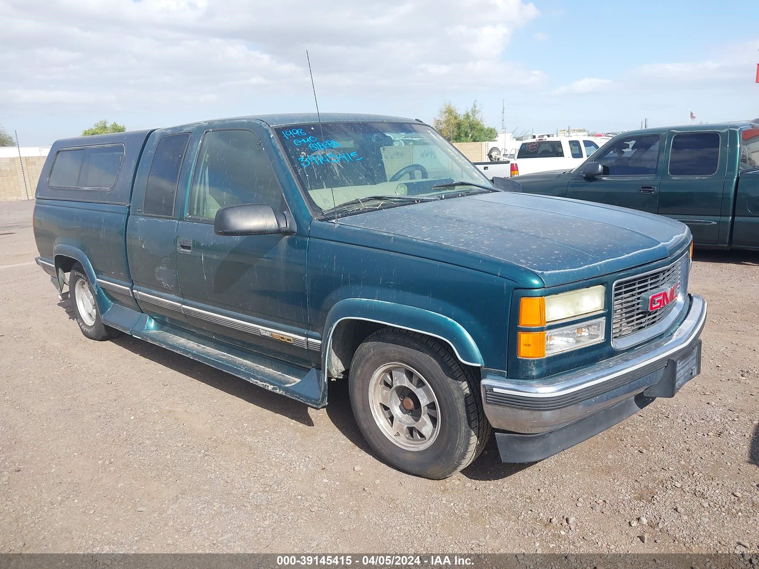 gmc sierra 1998 1gtec19r9wr509576