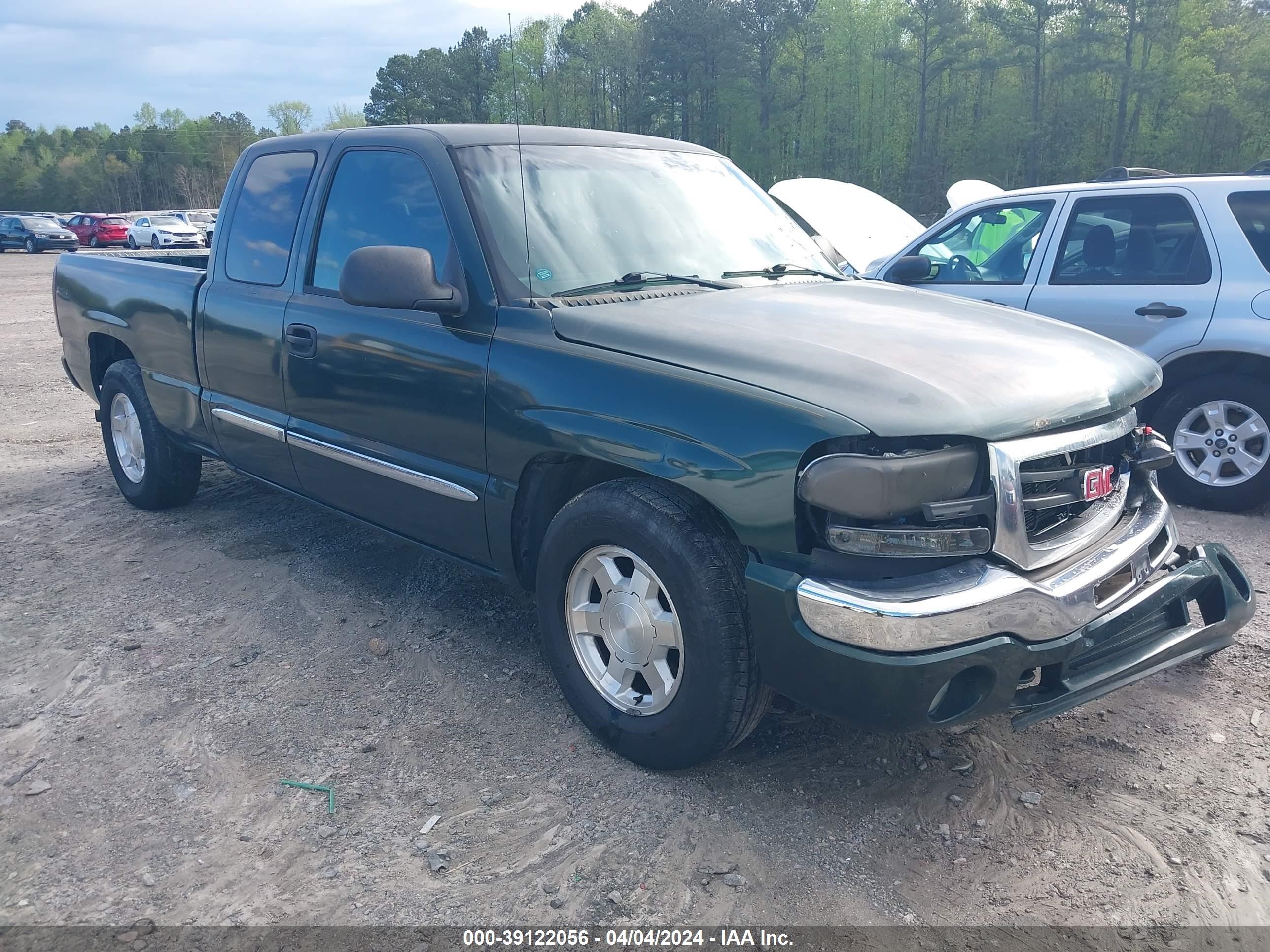 gmc sierra 2006 1gtec19t56z100437