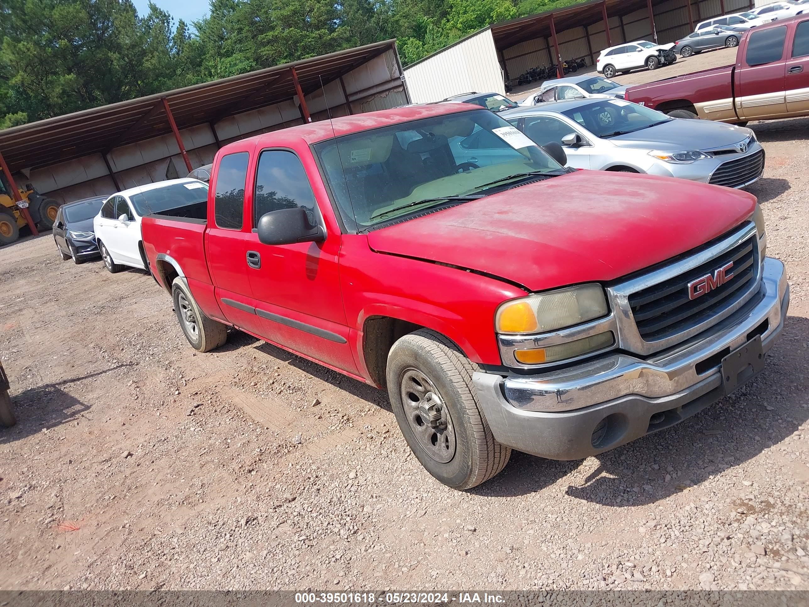 gmc sierra 2005 1gtec19v35z318909