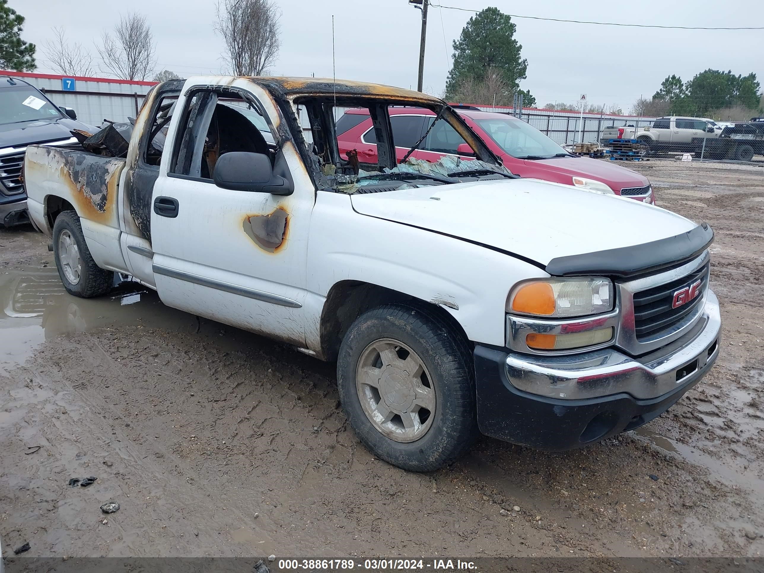 gmc sierra 2006 1gtec19v36z220593