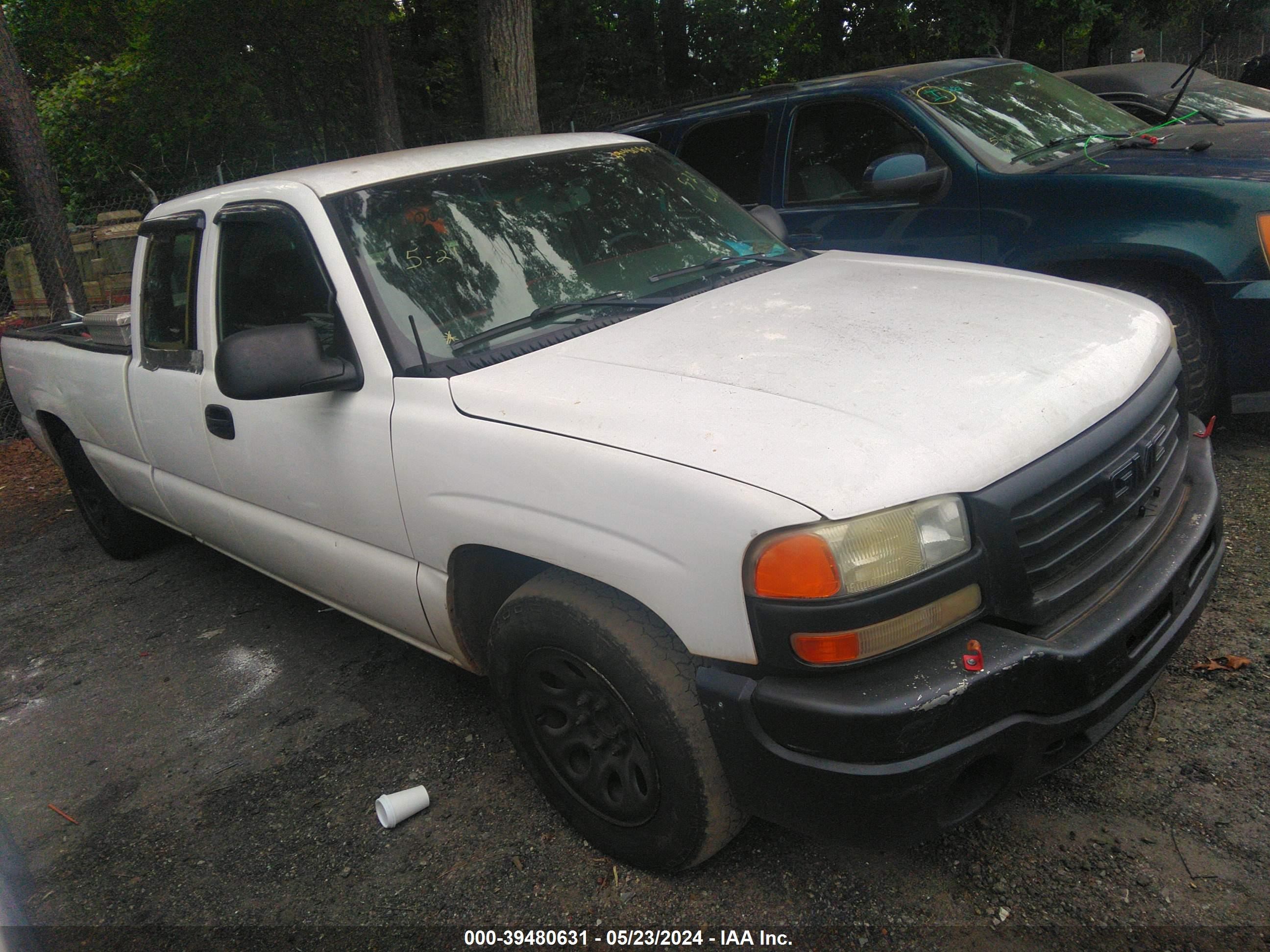 gmc sierra 2006 1gtec19v66e100357