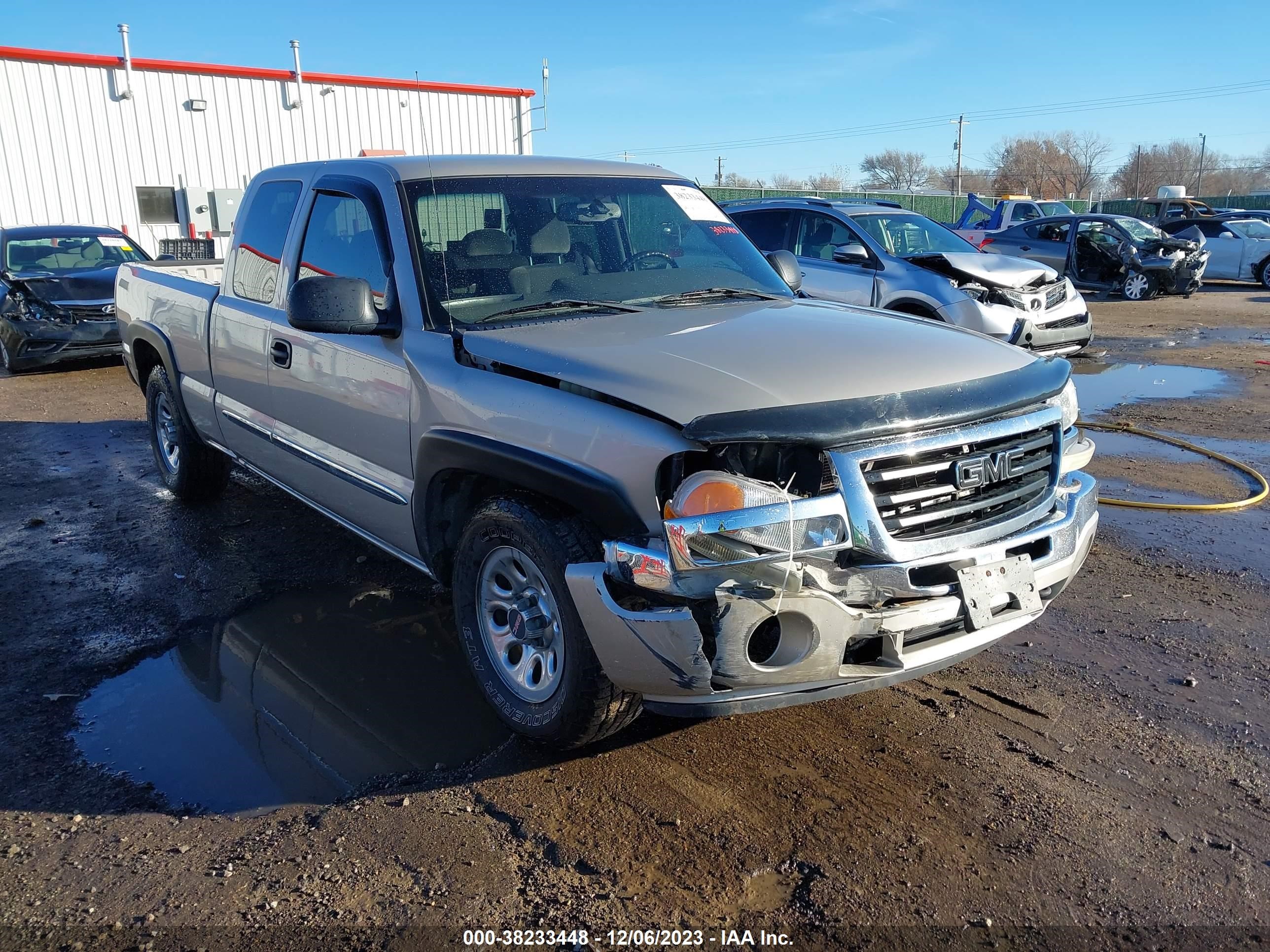 gmc sierra 2006 1gtec19v86z237051