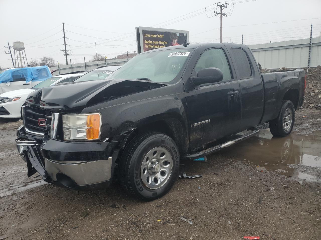 gmc sierra 2008 1gtec19x18z299881