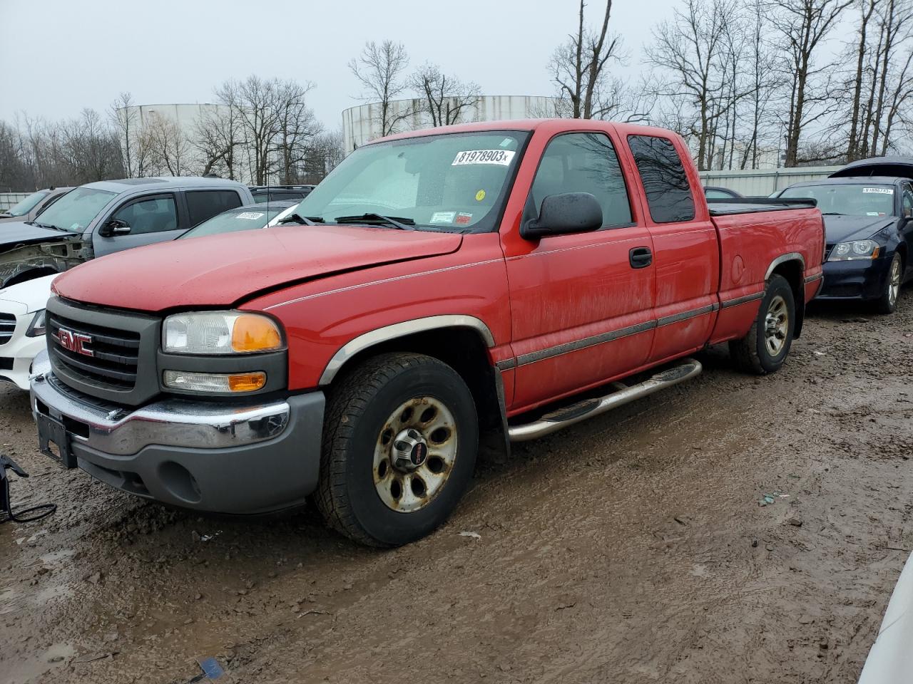 gmc sierra 2006 1gtec19x26z301599