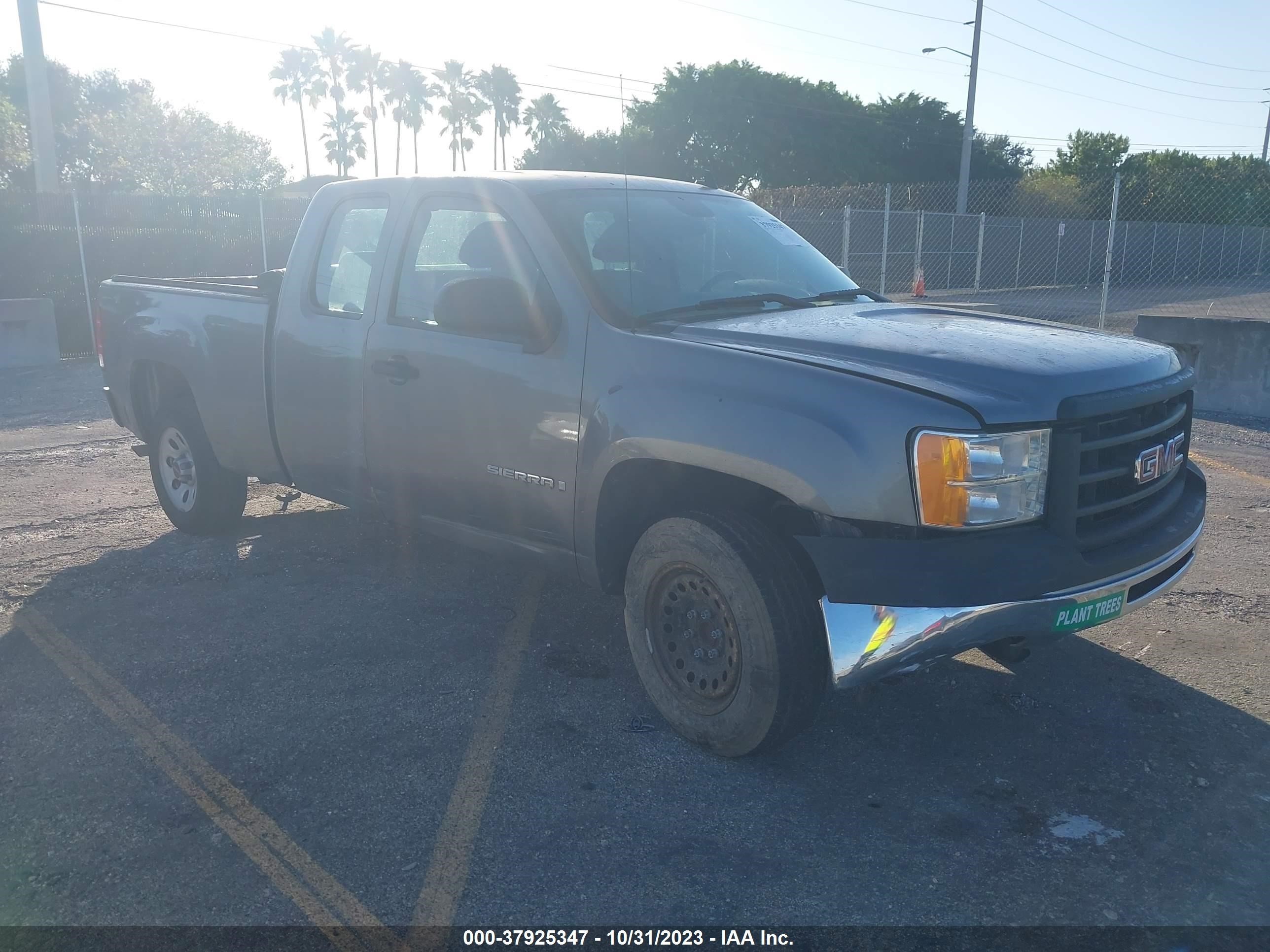 gmc sierra 2009 1gtec19x29z247788