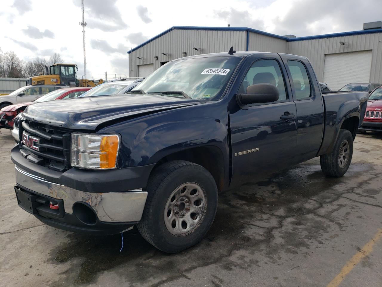 gmc sierra 2008 1gtec19x68z210774