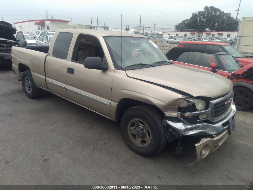 gmc sierra 2004 1gtec19x84z195348