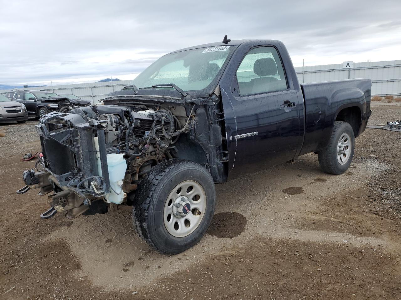 gmc sierra 2007 1gtek14j17z528290